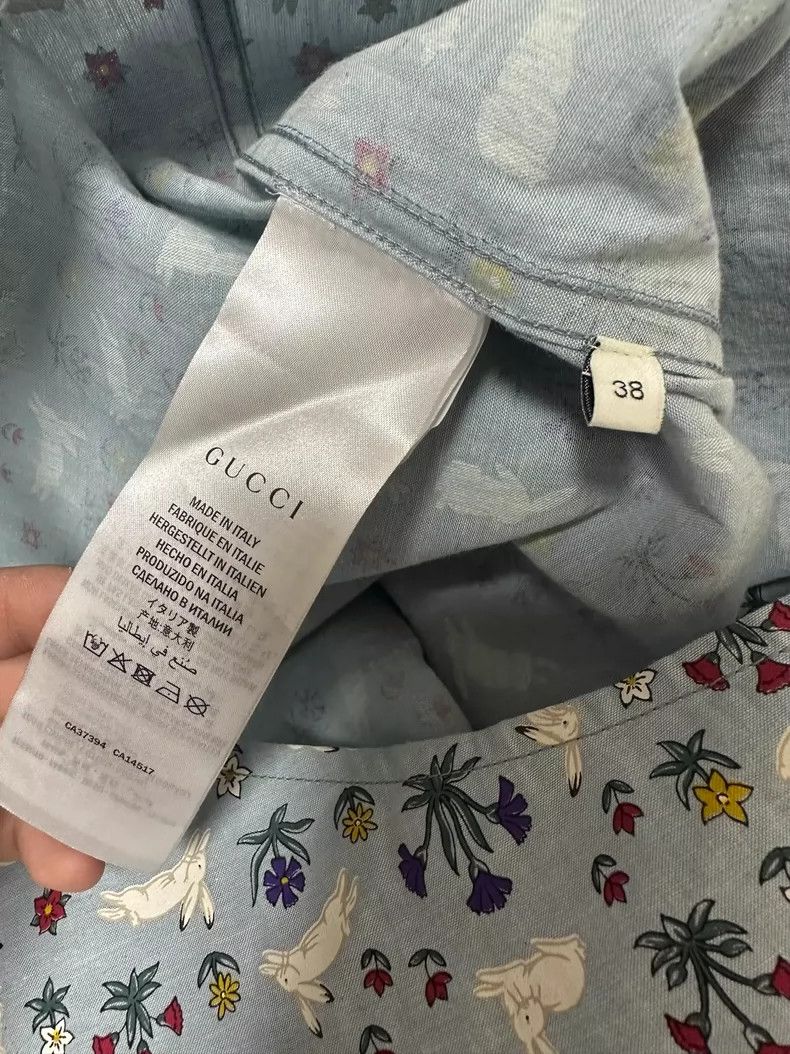 Gucci Gucci Floral full-print shirt Size XS / US 0-2 / IT 36-38 - 2 Thumbnail