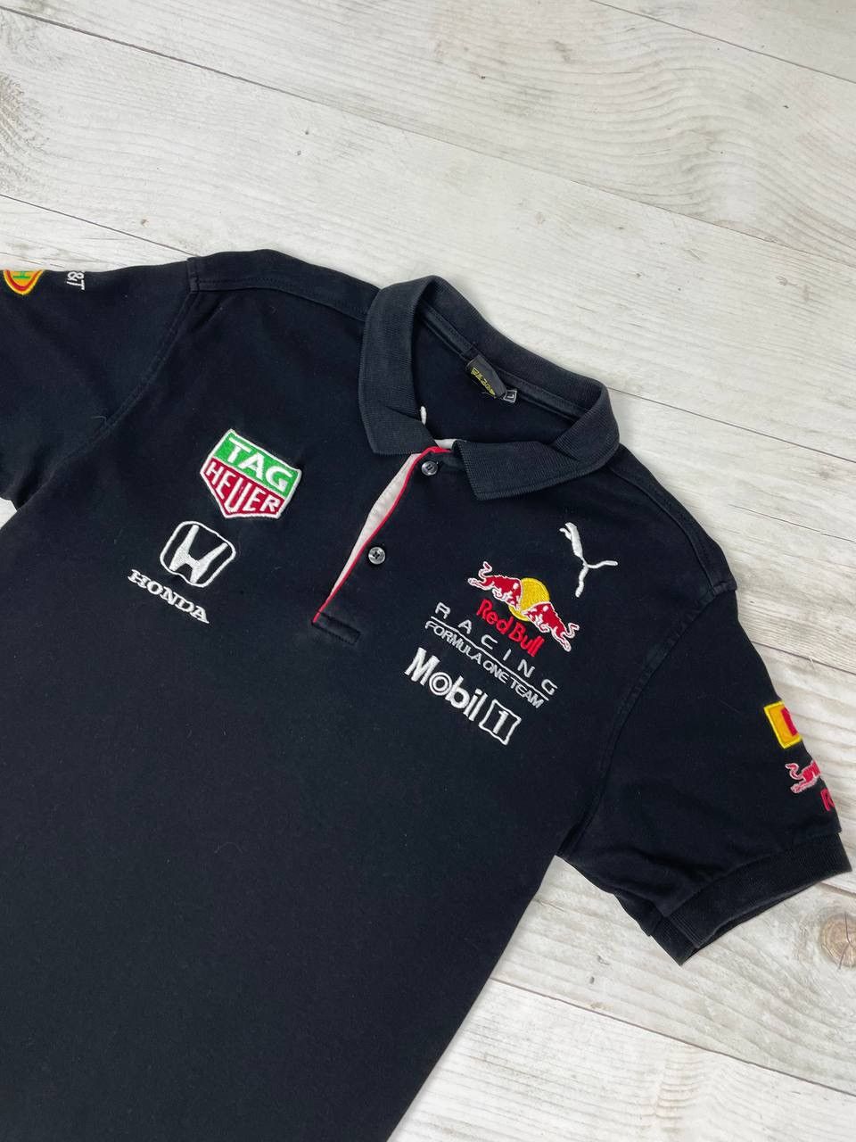 Red Bull Red Bull Polo Shirt Honda F1 Size US L / EU 52-54 / 3 - 3 Thumbnail