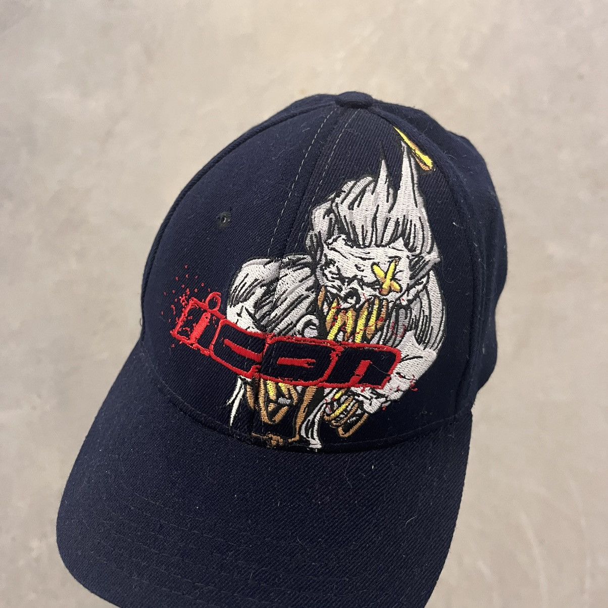 JNCO Y2K ICON motocross Jnco skater style hat zombies rare Small Size ONE SIZE - 2 Thumbnail
