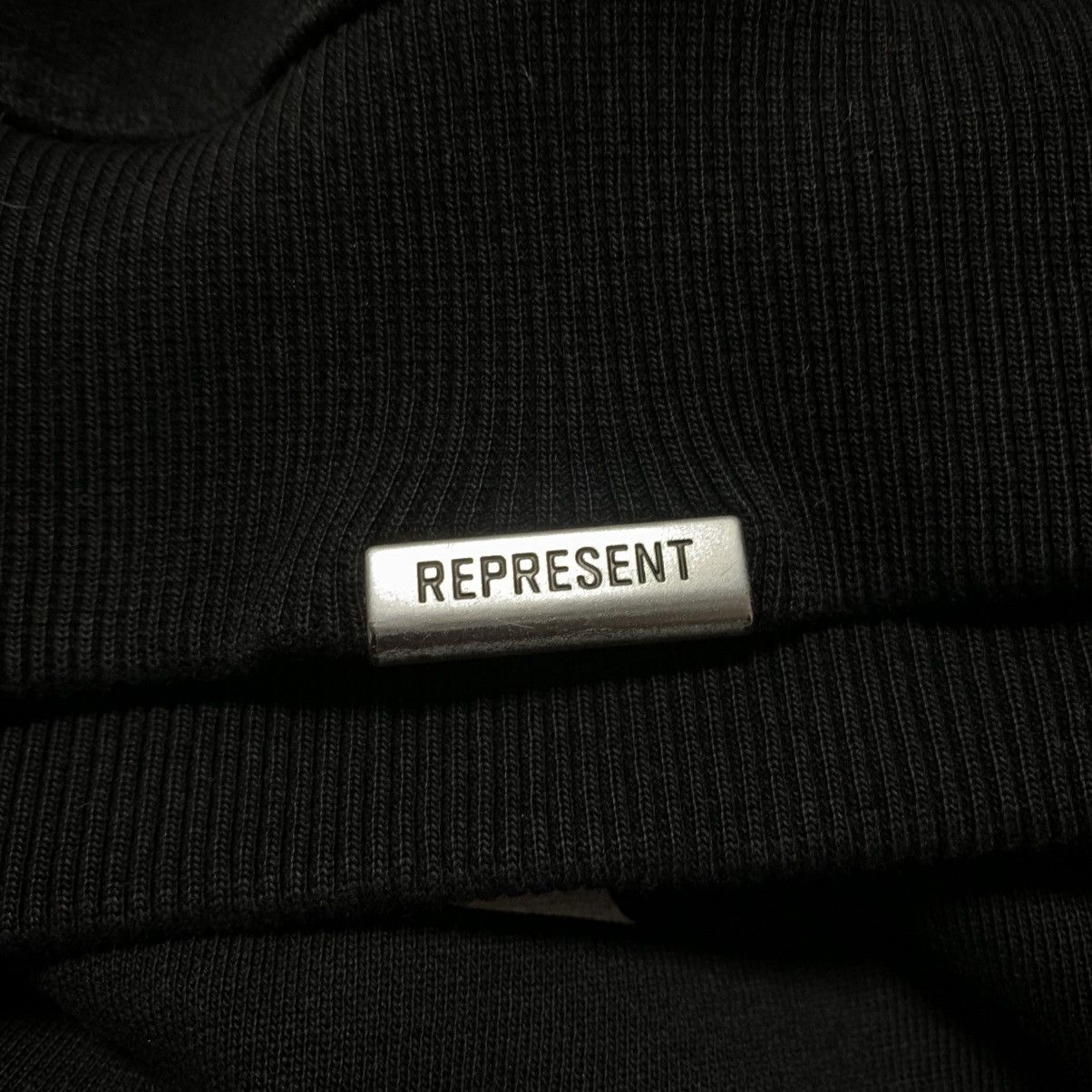 Represent Clo. Represent Large Icarus Jet Black Sweater Sweatshirt Crewneck Size US L / EU 52-54 / 3 - 5 Thumbnail