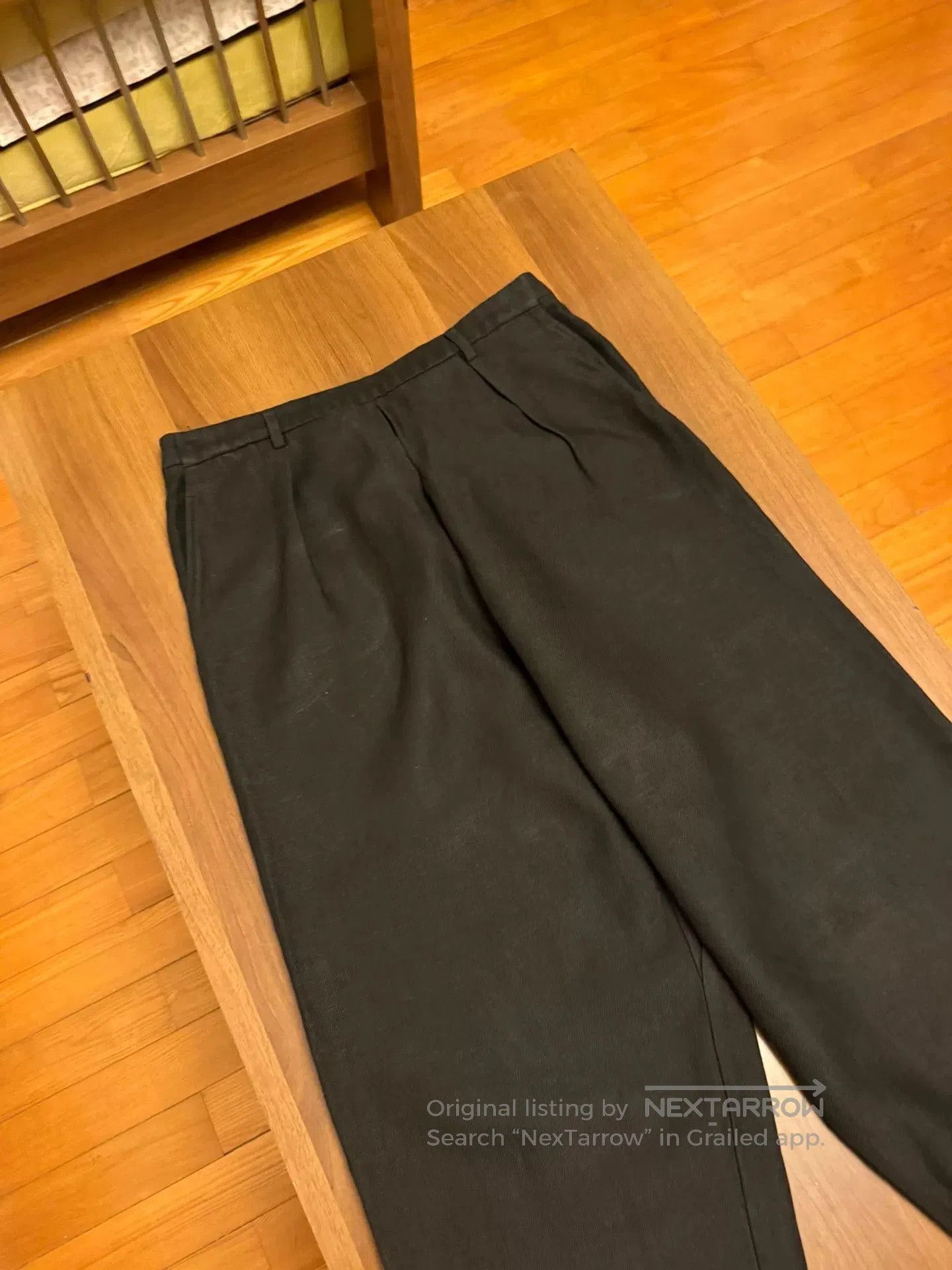 Saint Laurent Paris Saint Laurent 21SS Black Lantern Wide. Size US 30 / EU 46 - 2 Thumbnail