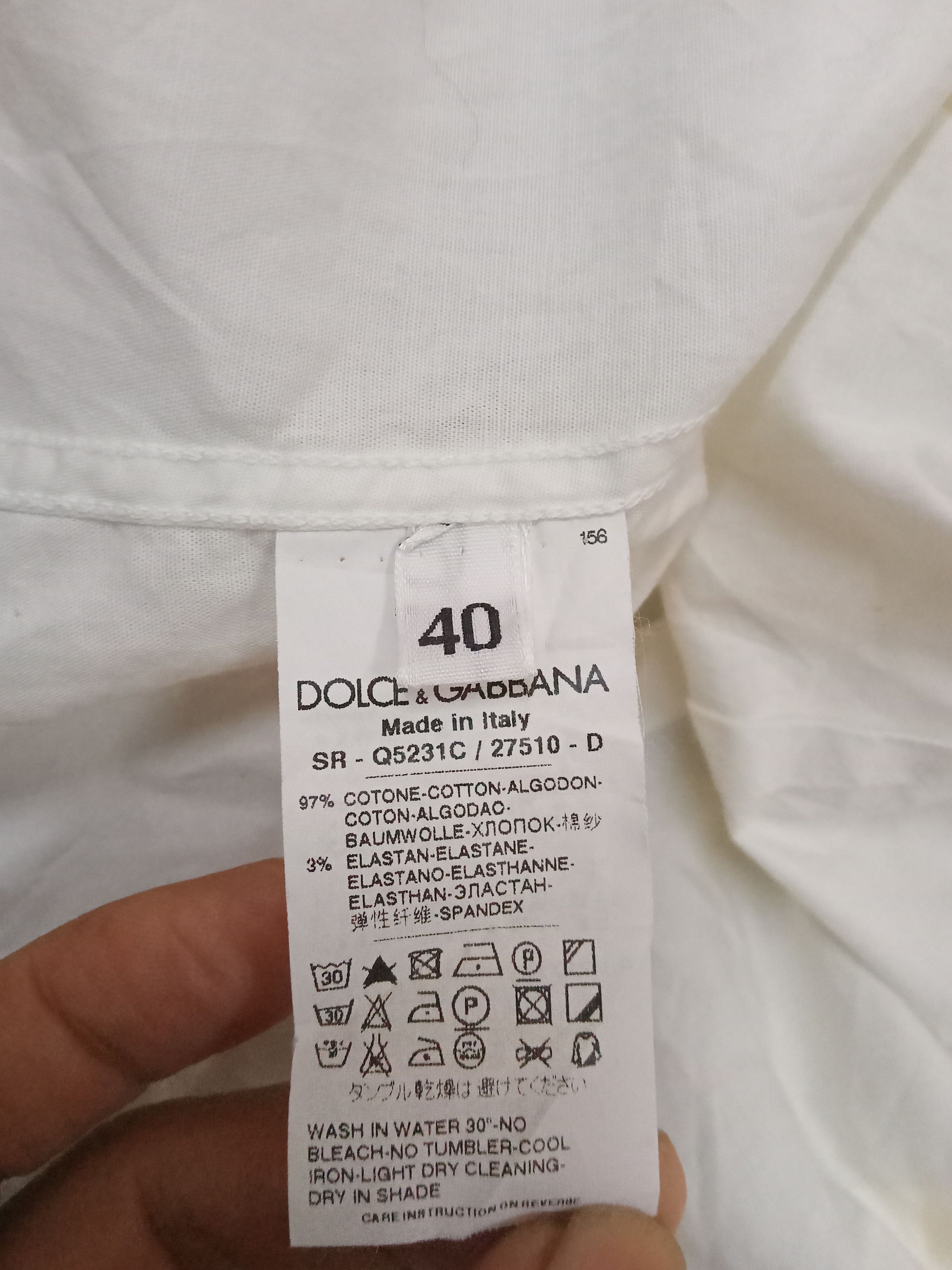 Dolce & Gabbana Dolce Gabbana Buttons Up Ladies Shirt Size S / US 4 / IT 40 - 3 Thumbnail