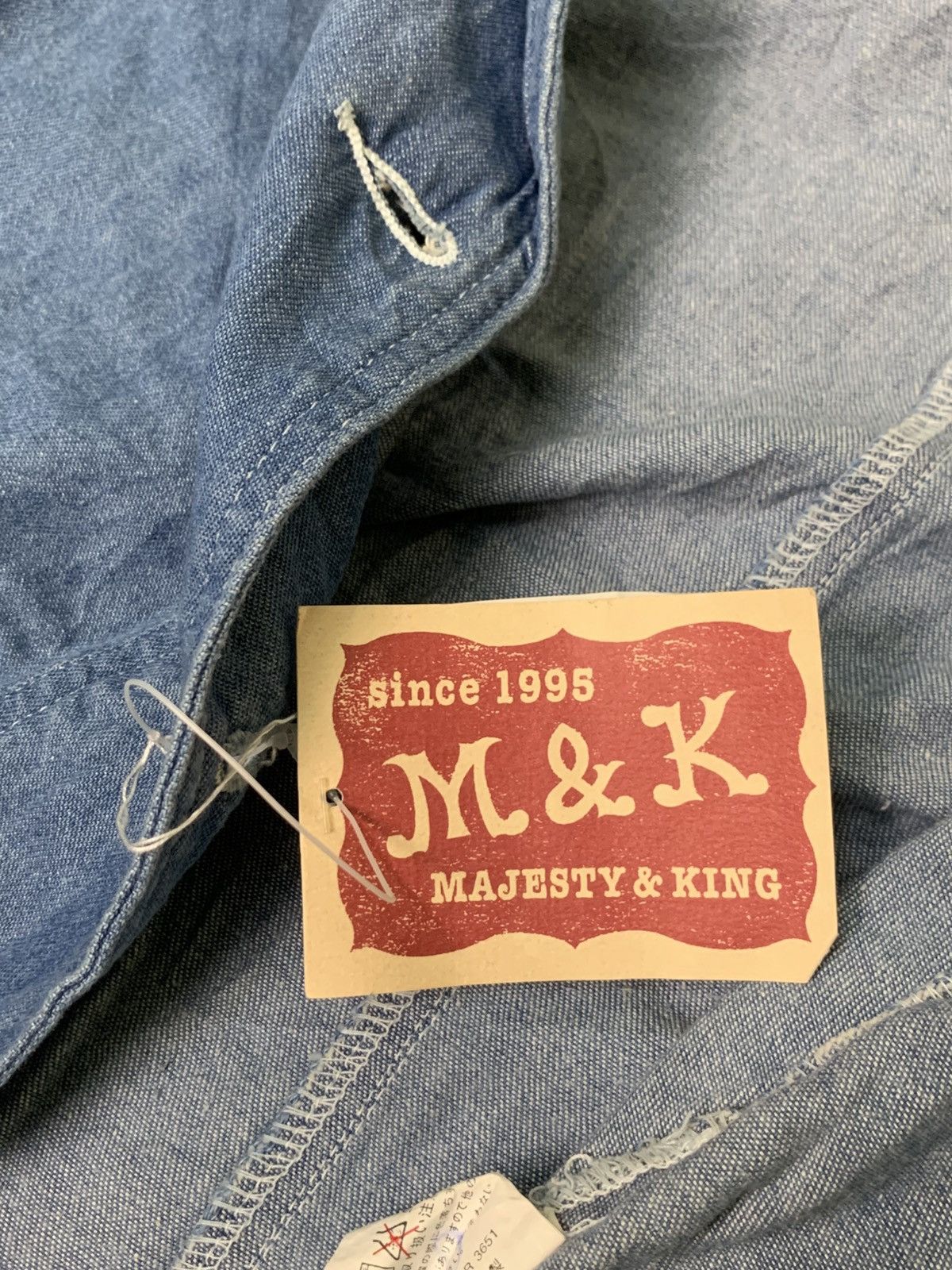 Other Rare Design Vintage Majesty & King Soft Denim Jackets Size US L / EU 52-54 / 3 - 6 Thumbnail