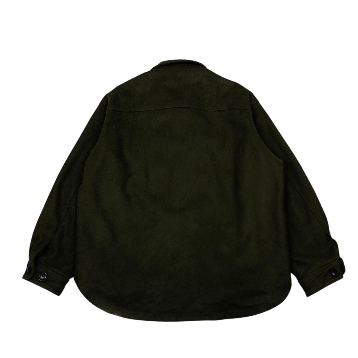 Japanese Brand 🔥VINTAGE WOOL CHORE WORK JACKET RAGEBLUE JPN ISSEY MIYAKE Size US M / EU 48-50 / 2 - 2 Thumbnail