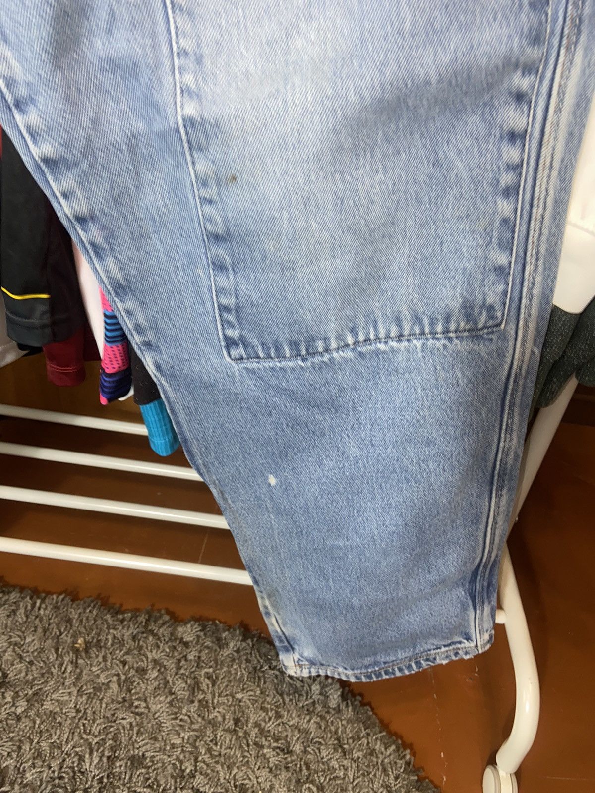 Fubu × Vintage RARE BAGGY FUBU PLATINUM 00s VINTAGE RAP AVANT GARDE PANTS Size US 34 / EU 50 - 8 Thumbnail
