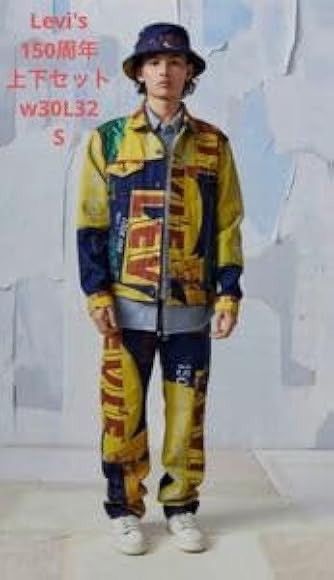 Levi's 501 LEVI'S 150th Anniversary Banner Print Denim Size US 34 / EU 50 - 3 Thumbnail