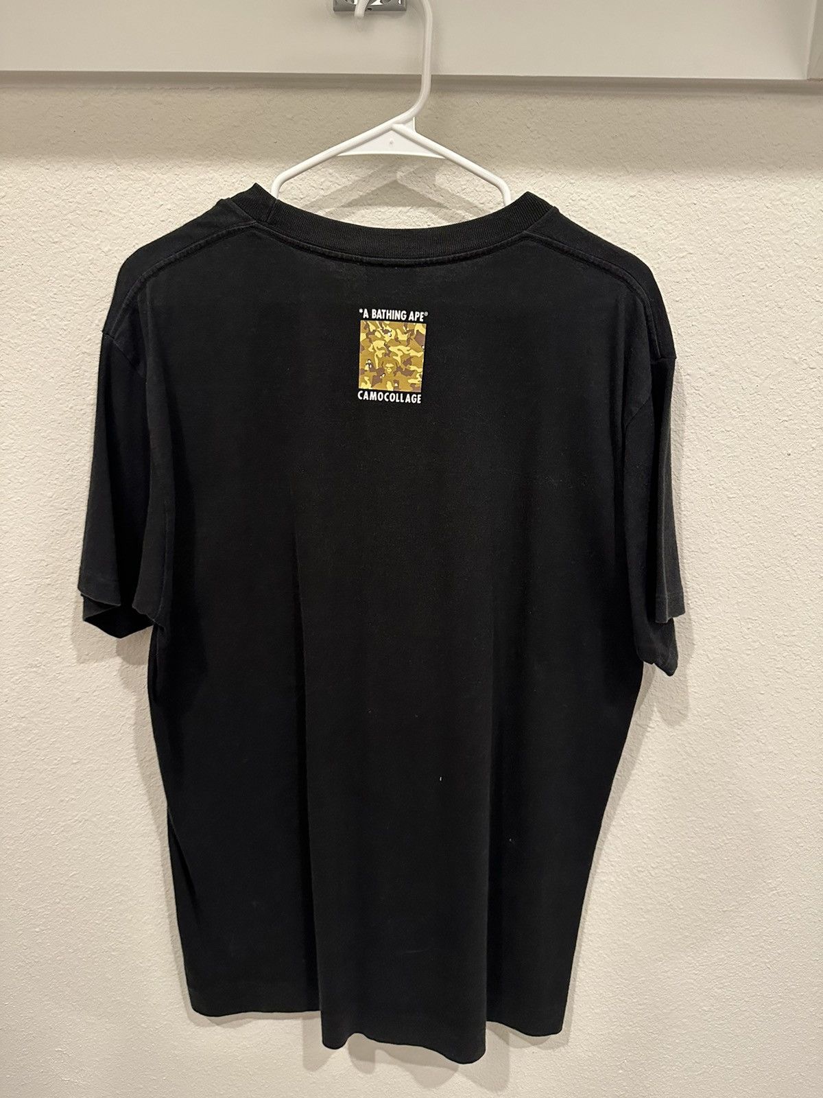 Bape Vintage Bape Desert Duck Camo Logo Tee (00’s) Size US L / EU 52-54 / 3 - 3 Thumbnail