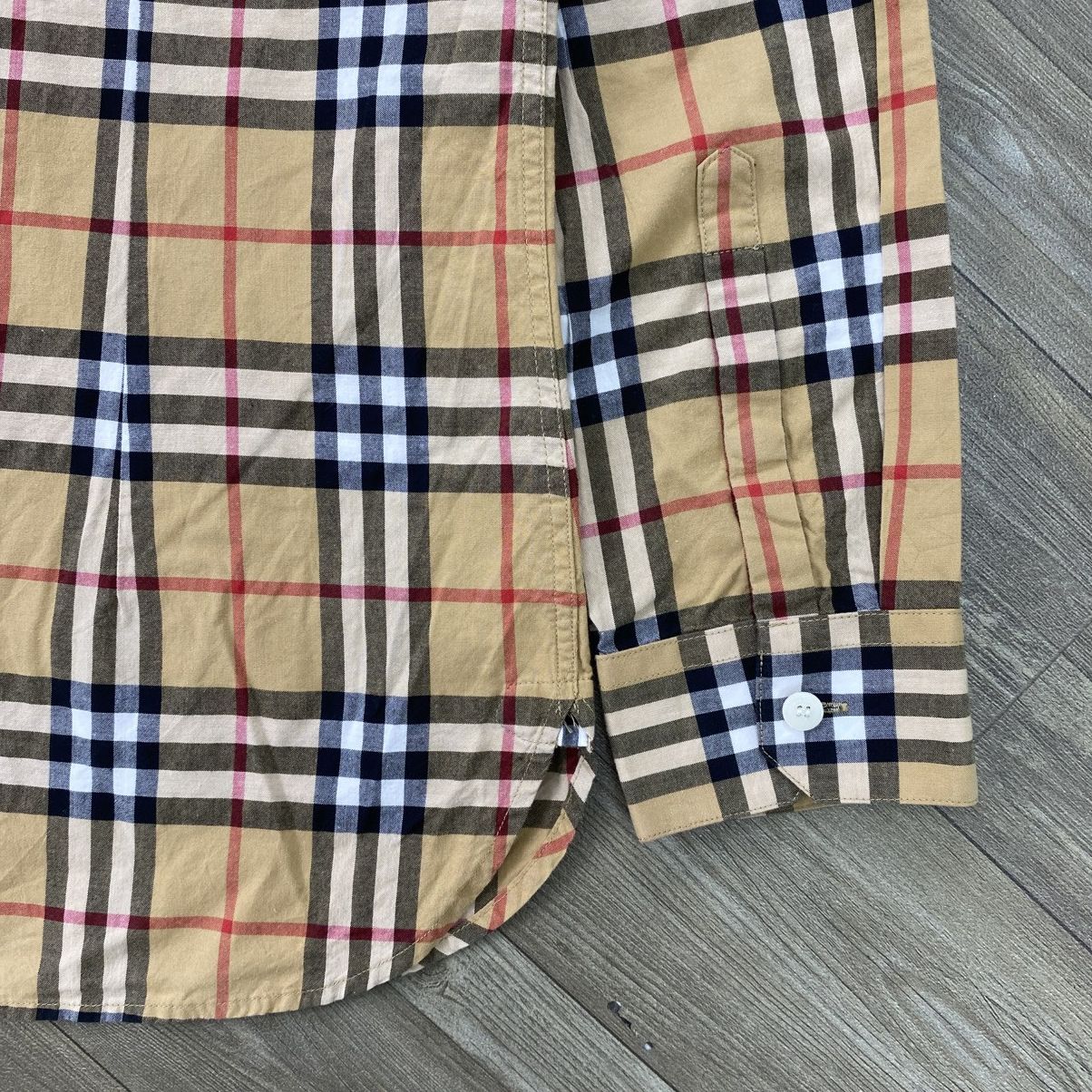 Burberry Burberry London Nova Check Plaid Button Up Shirt Luxury Size US S / EU 44-46 / 1 - 13 Thumbnail