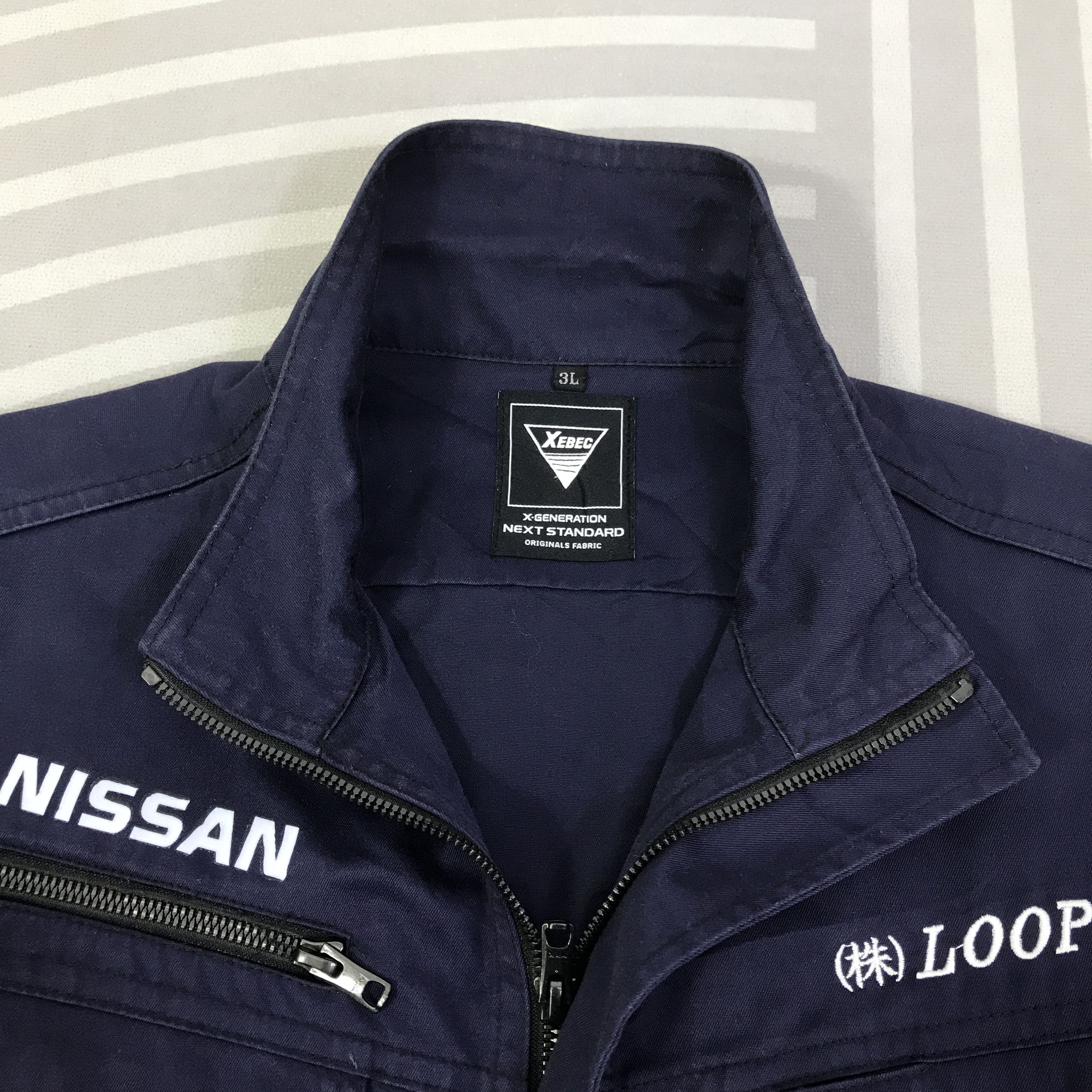 Japanese Brand Nissan X Calsonic Racing Team F1 Custom Jacket K97B14 Size US L / EU 52-54 / 3 - 5 Thumbnail