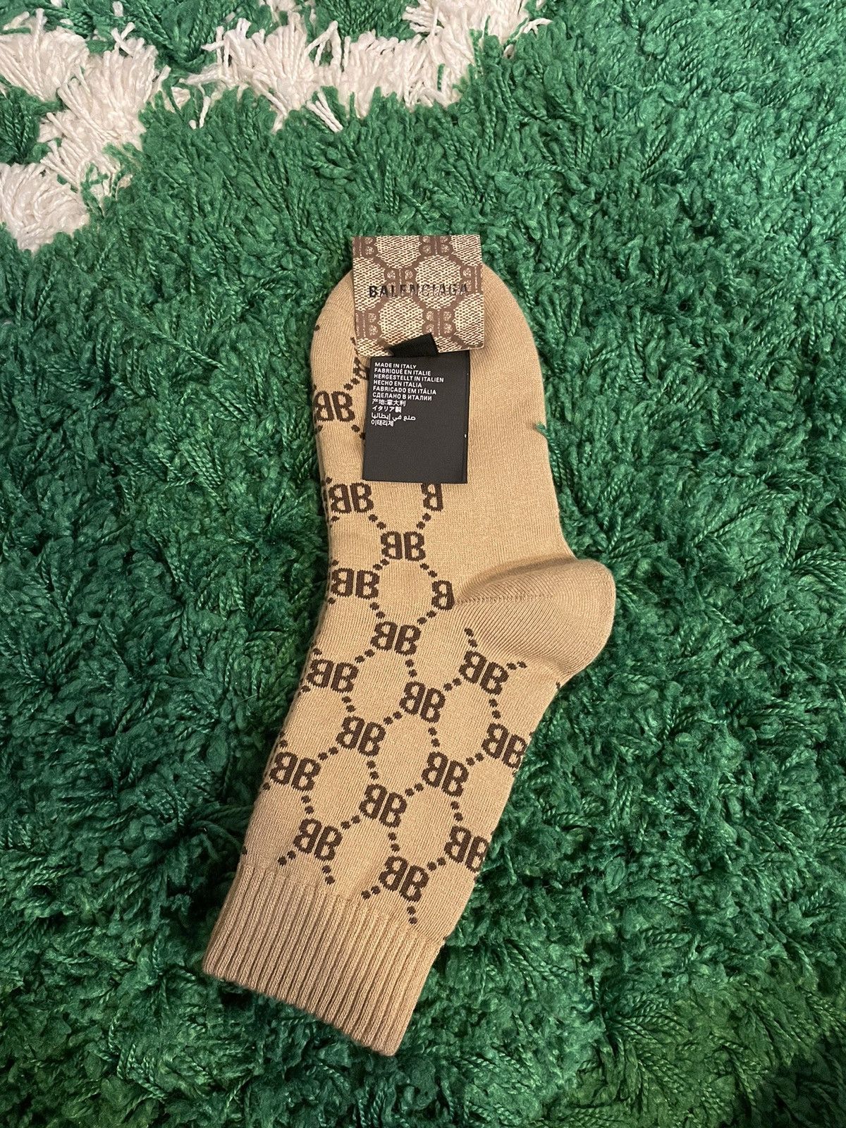 Balenciaga Balenciaga Hacker Socks Size ONE SIZE - 1 Thumbnail