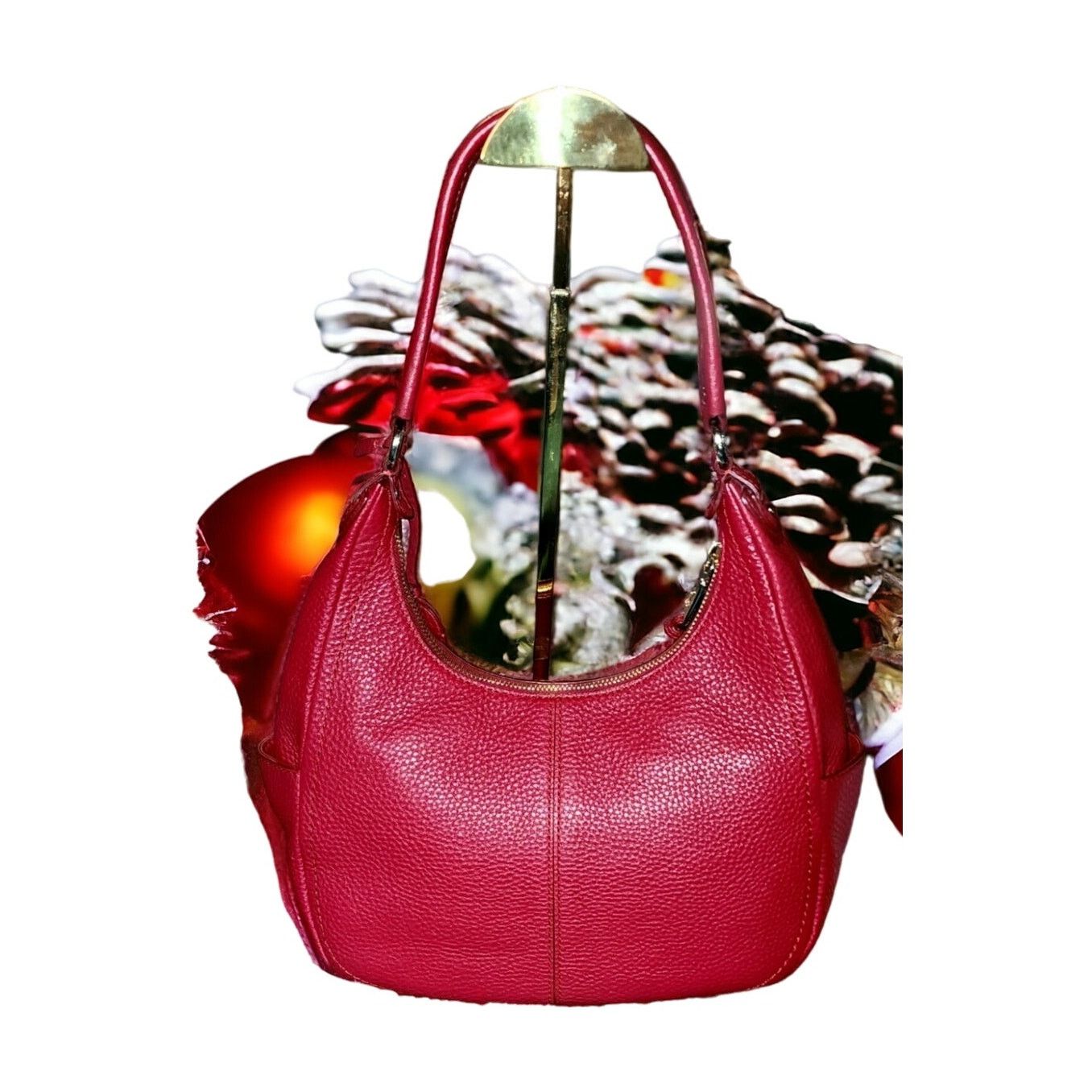 Cole Haan Cole Haan Red Leather Tote Bag Size ONE SIZE - 3 Thumbnail