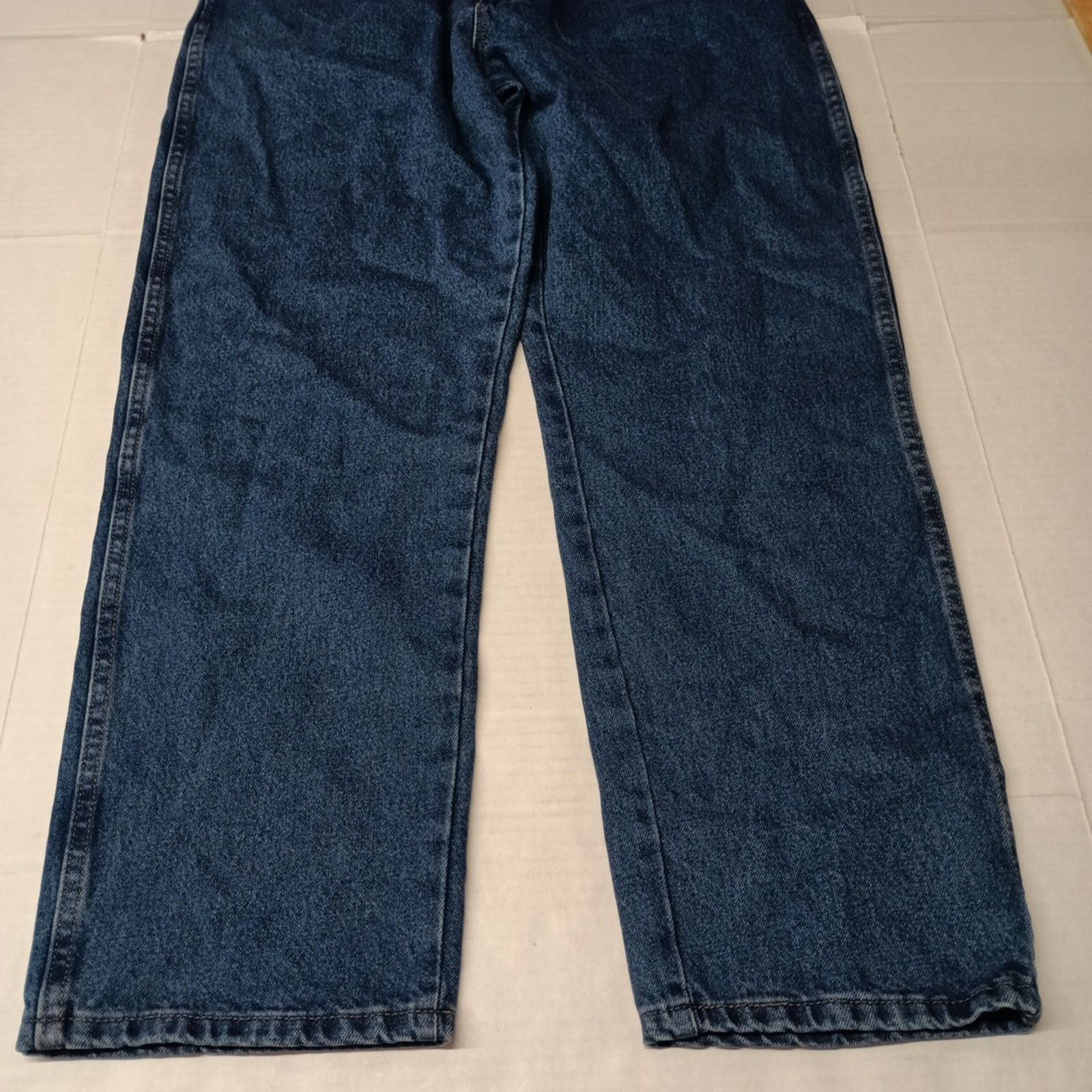 Wrangler Wrangler Rustler Jeans Men's Size 36x29 Blue Relaxed Fit Size US 36 / EU 52 - 3 Thumbnail