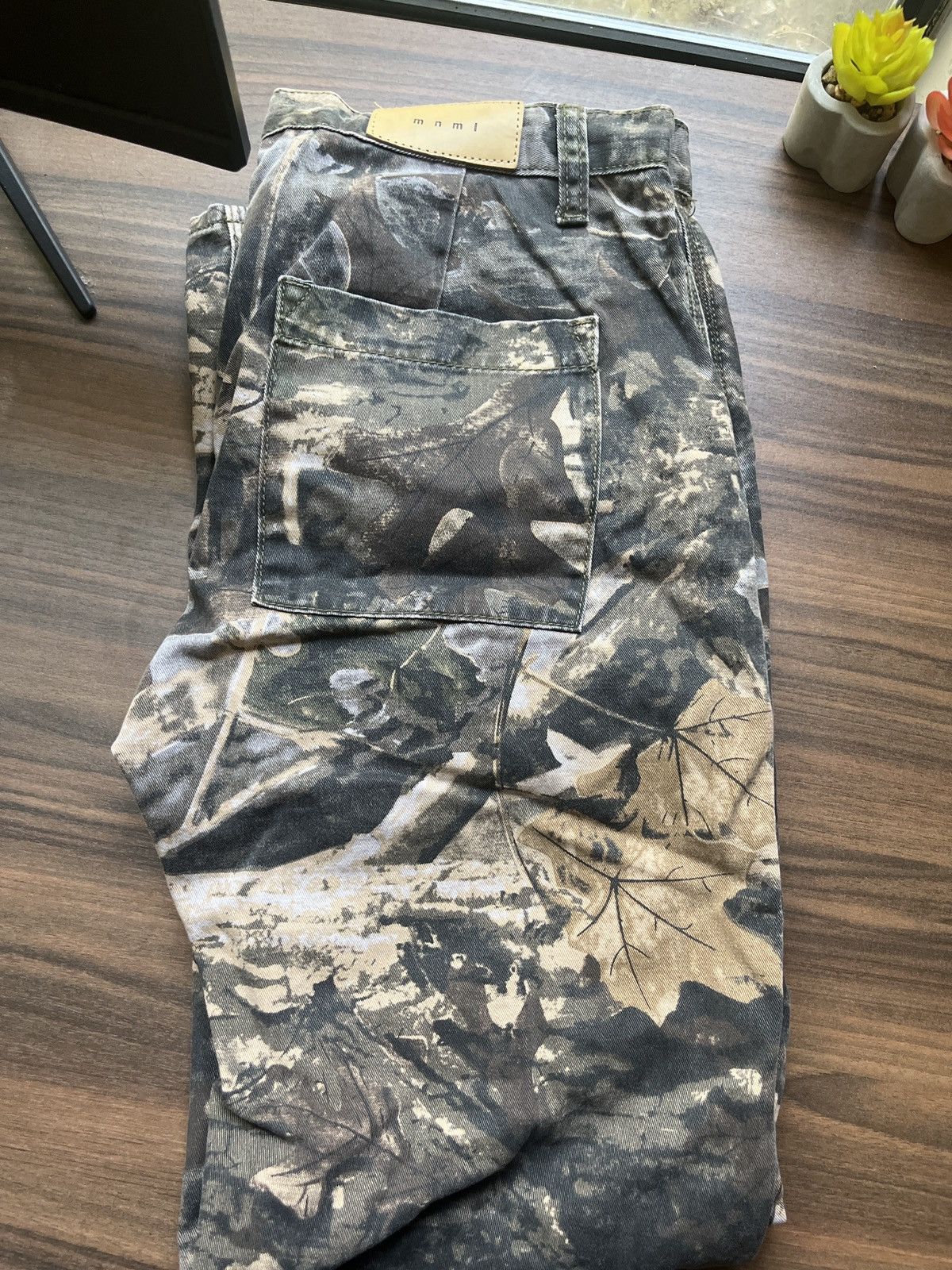 MNML V266 Camo II Baggy Denim - Hunter Camo Size US 31 - 2 Thumbnail