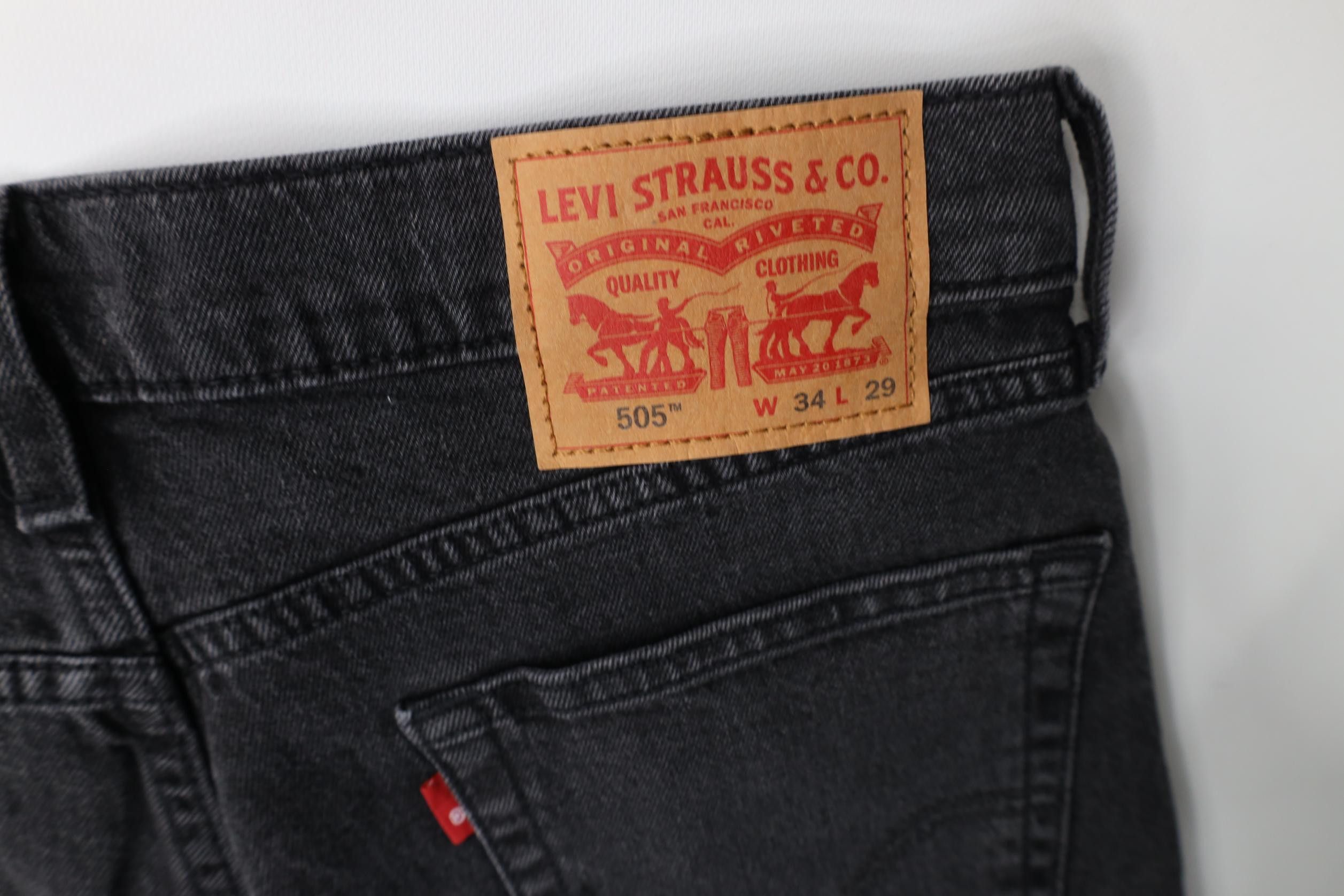 Levi's Vintage Y2K Levis 505 Stretch Regular Straight Leg Jeans Size US 34 / EU 50 - 14 Thumbnail