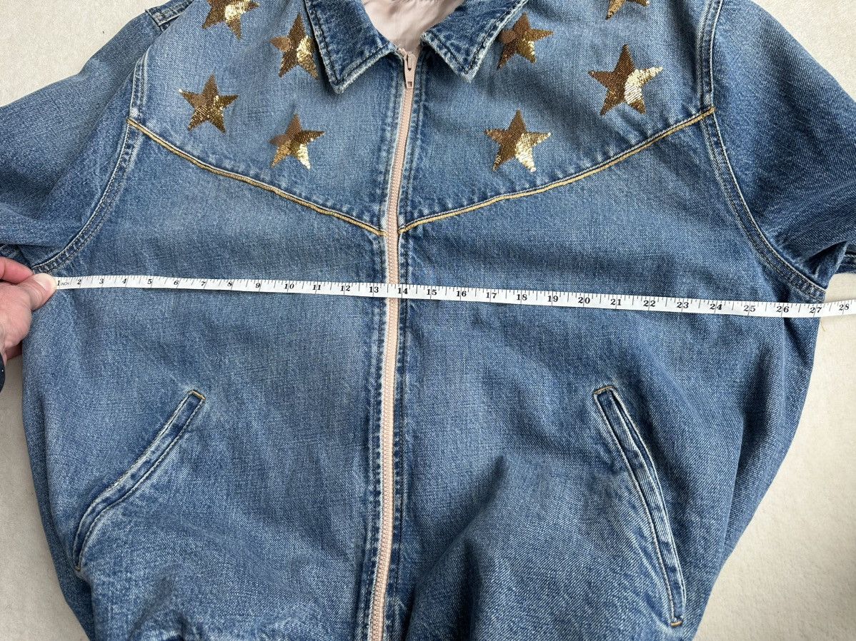 Celine SS22 Celine embroidered star denim jacket union wash XL Size US XL / EU 56 / 4 - 8 Thumbnail