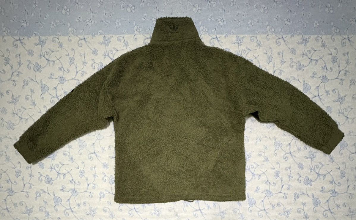 Adidas Adidas Sherpa Jacket Sweater Knitwear Big Logo Size US M / EU 48-50 / 2 - 8 Thumbnail