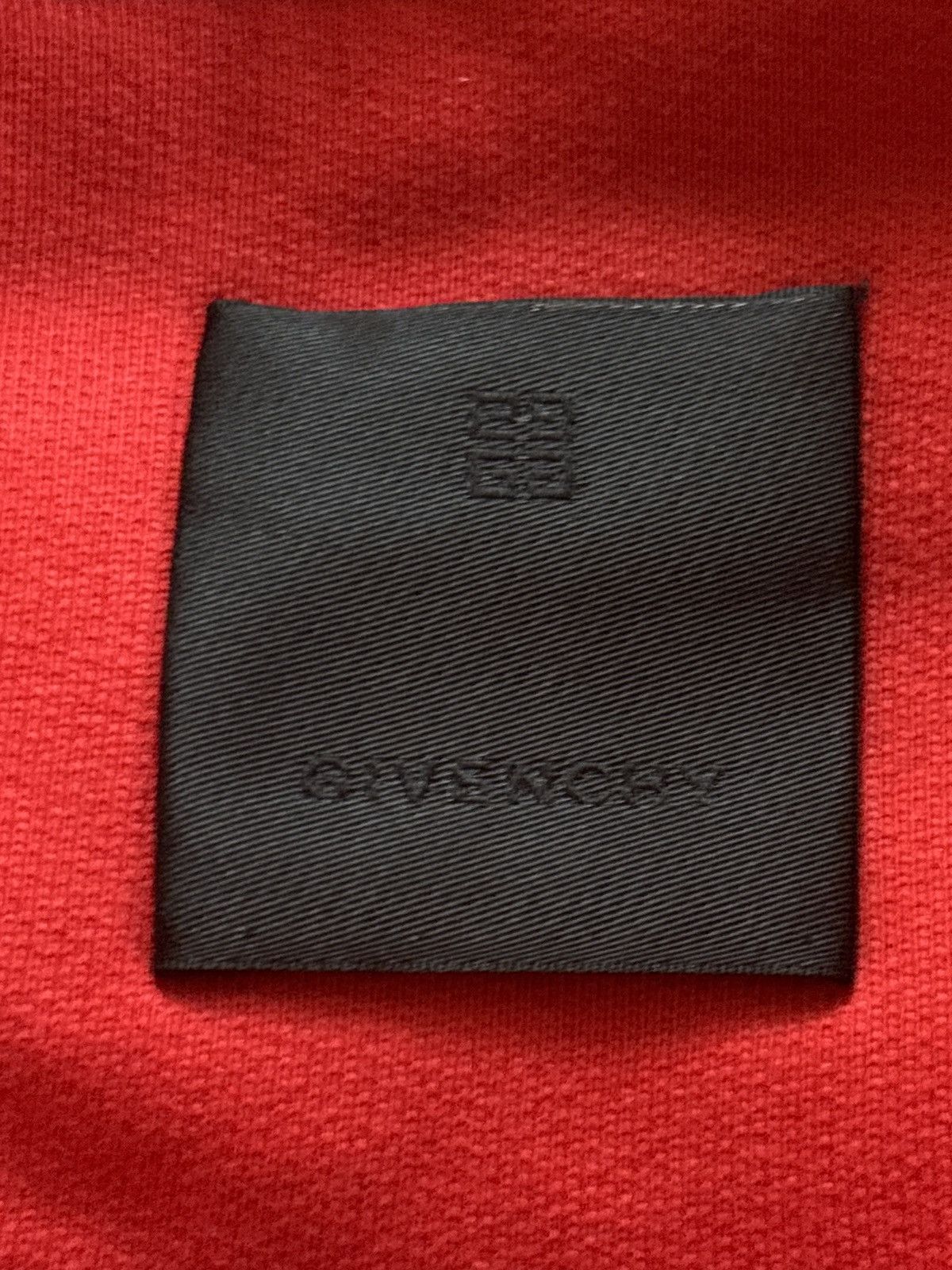 Givenchy GIVENCHY Men's Red Rip Metal Detail Oversized Sweater Size US XL / EU 56 / 4 - 3 Thumbnail