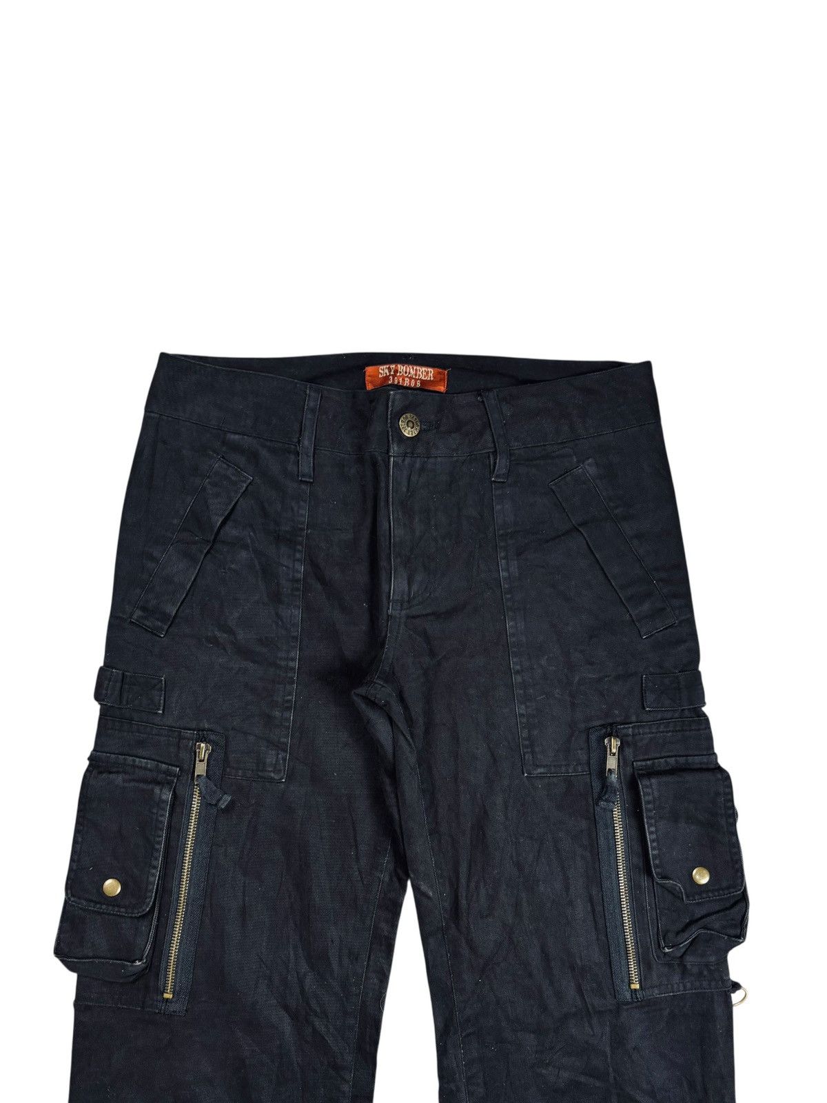 GOA GOA Style Skybomber - Apoclypse Style Flared Cargo Pants Size US 30 / EU 46 - 4 Thumbnail