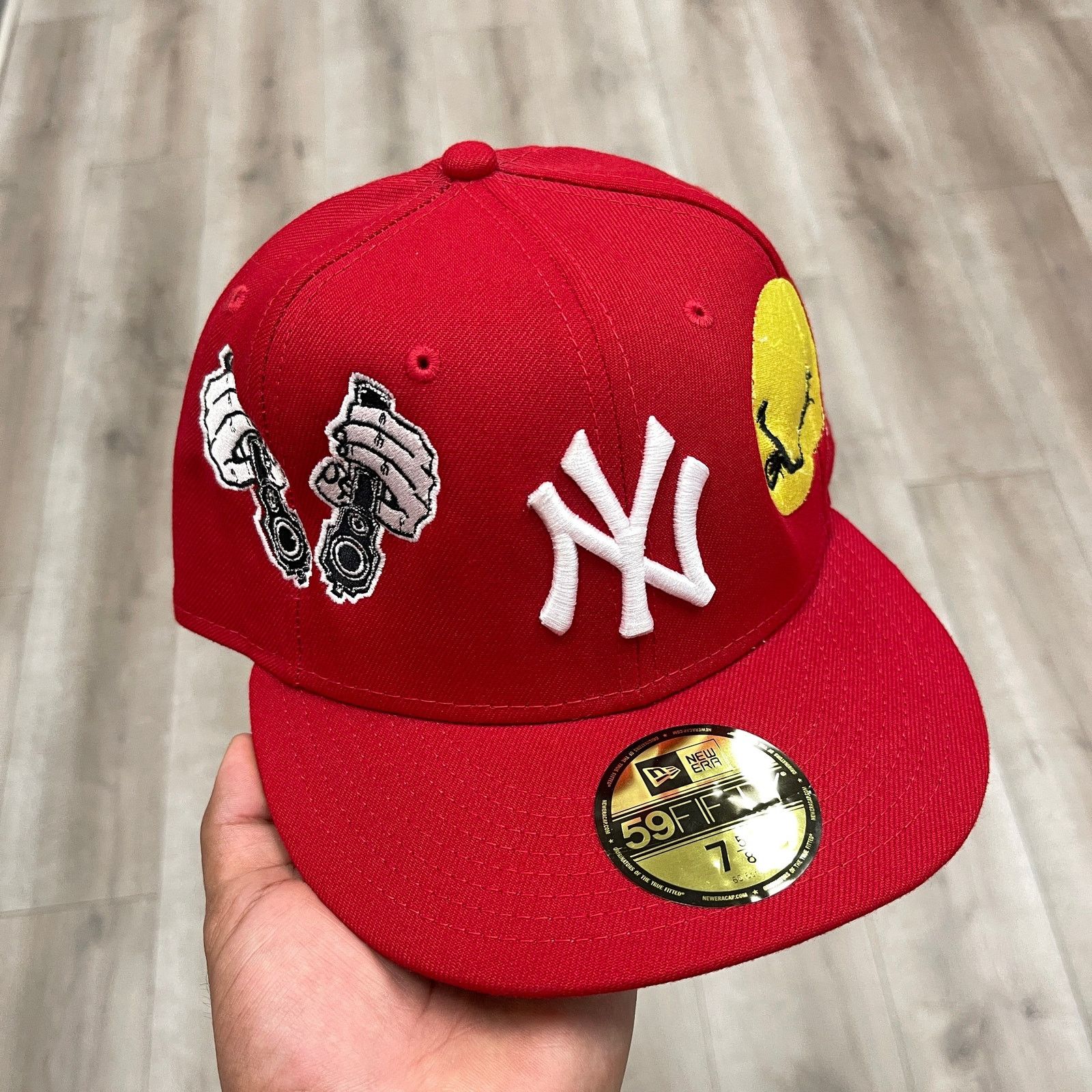Marc Jacobs fitted hat size 7 5/8 brand new 59fifty NEW ERA - MARC JACOBS- NEW YORK - CAP LIMITED wooly  main image 3