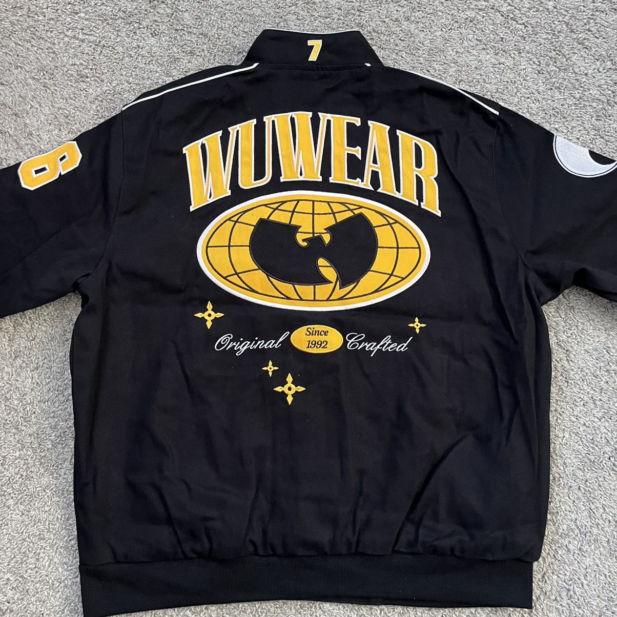Wu-Tang Clan Wu-Tang Jacket Size XL Black Yellow Wu-Wear Racer Souvenir Size US XL / EU 56 / 4 - 13 Thumbnail