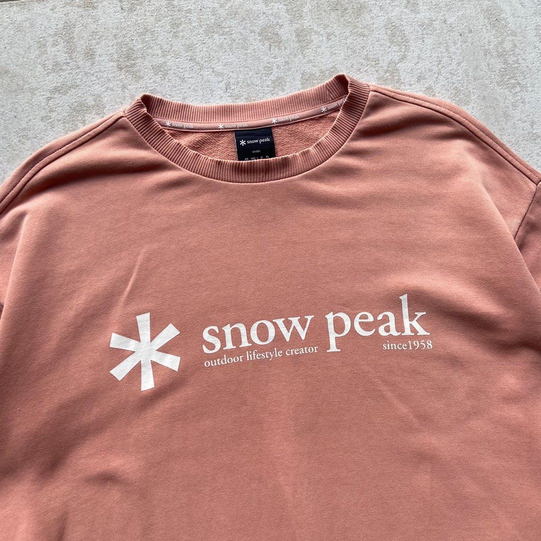 Snow Peak Vintage snowpeak creweck big logo Size US L / EU 52-54 / 3 - 2 Thumbnail