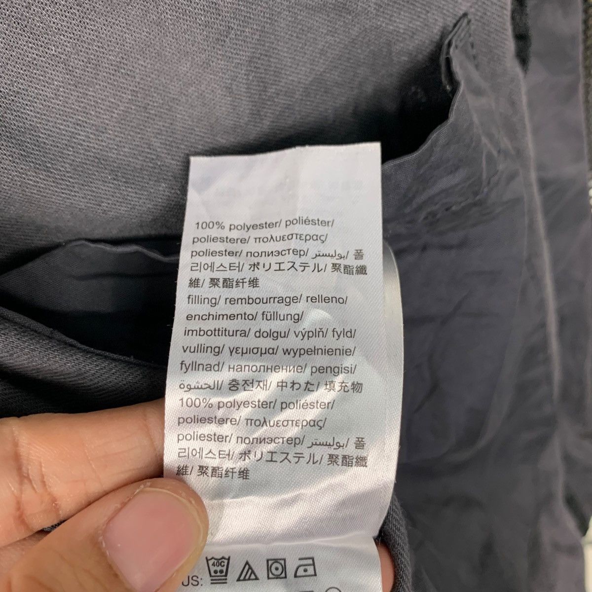 Calvin Klein CALVIN KLEIN Collared Snap Button Puffer Jacket #1868-C81 Size US L / EU 52-54 / 3 - 21 Thumbnail
