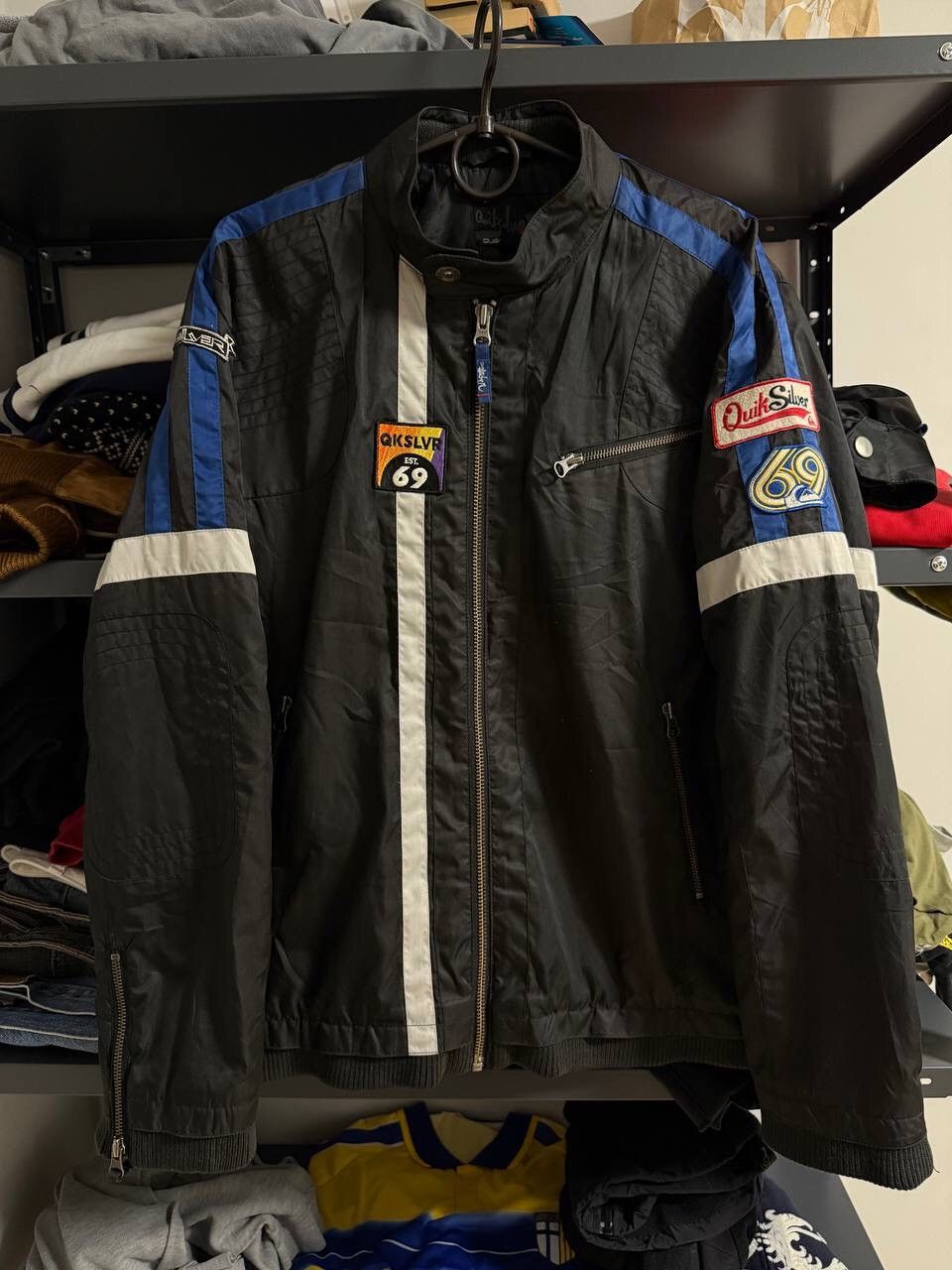 Quiksilver Vintage 90’s Quicksilver Moto Jacket Size US M / EU 48-50 / 2 - 2 Thumbnail