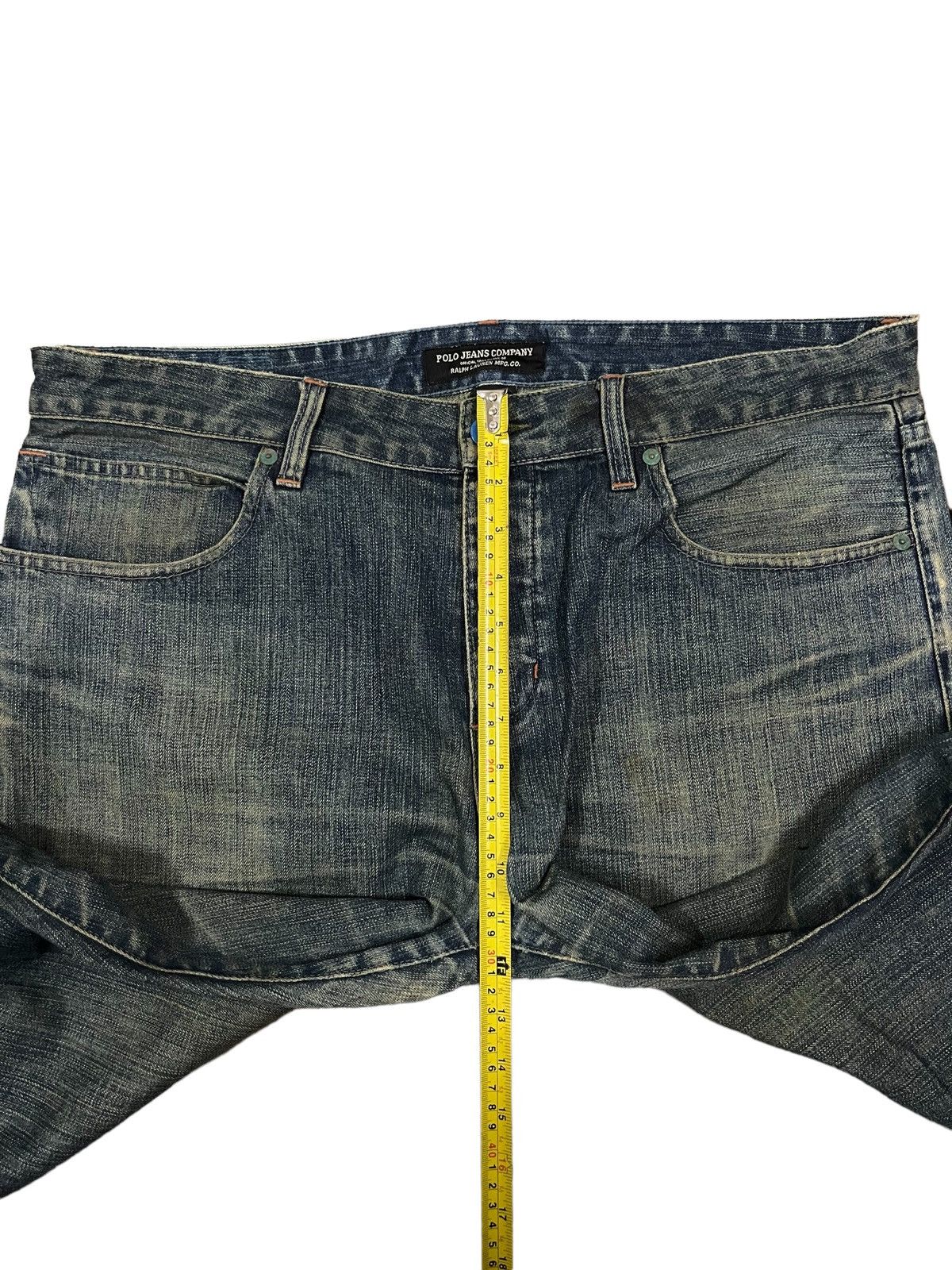 Polo Ralph Lauren Polo Jeans Ralph Lauren Mud Washed Straight Cut Jeans Size US 36 / EU 52 - 9 Thumbnail