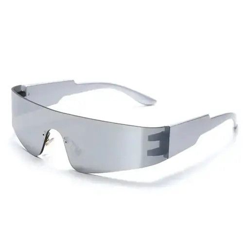 Electric Visual Silver mirror fashion punk sunglasses Size ONE SIZE - 1 Thumbnail
