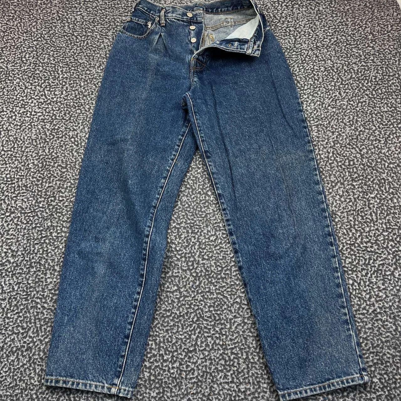Esprit Esprit Jeans Women 28x30 Buckle Back Denim Straight Cotton Size 28" / US 6 / IT 42 - 1 Thumbnail