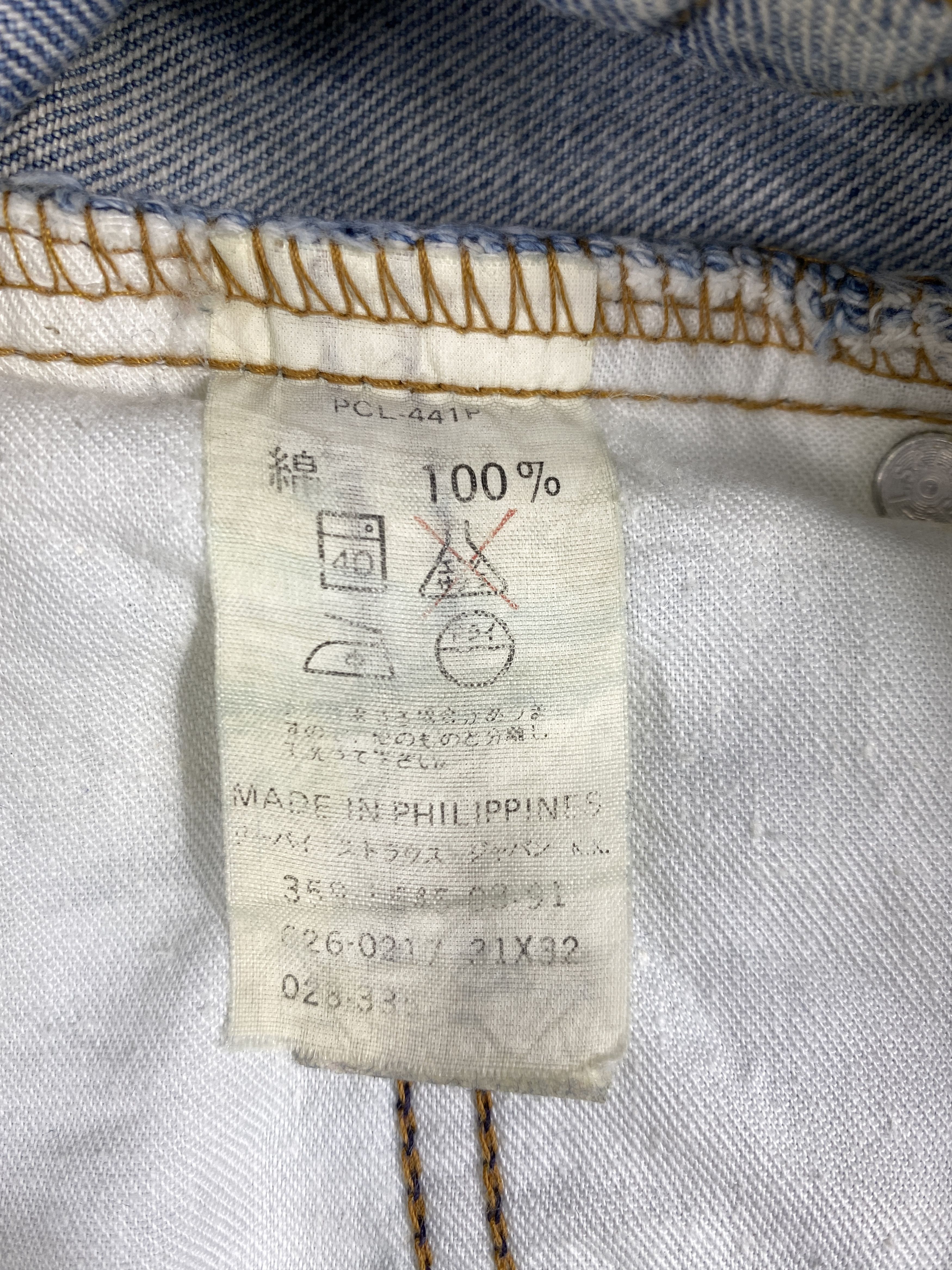 Levi's Pale Blue Vintage Levi's Denim 29 x 32 -JN535 Size US 29 - 9 Thumbnail