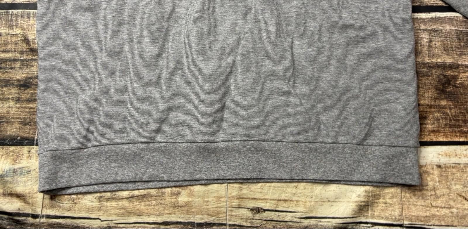 Theory Theory Sweater Mens 2XL Long Sleeve Cotton Stretch Gray Size US XXL / EU 58 / 5 - 8 Thumbnail