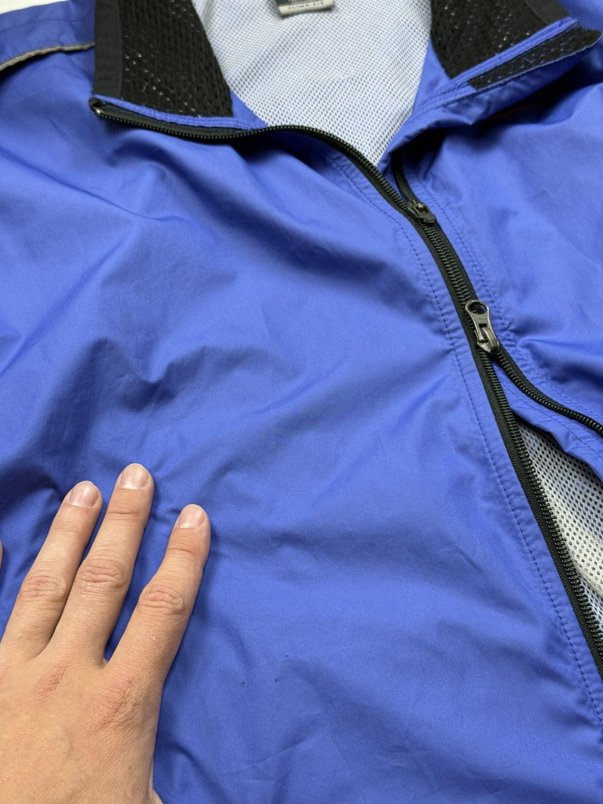 Nike 00s Nike Clima-Fit Ventilated Reflective Jacket Lilac/Blue Size US XL / EU 56 / 4 - 11 Thumbnail