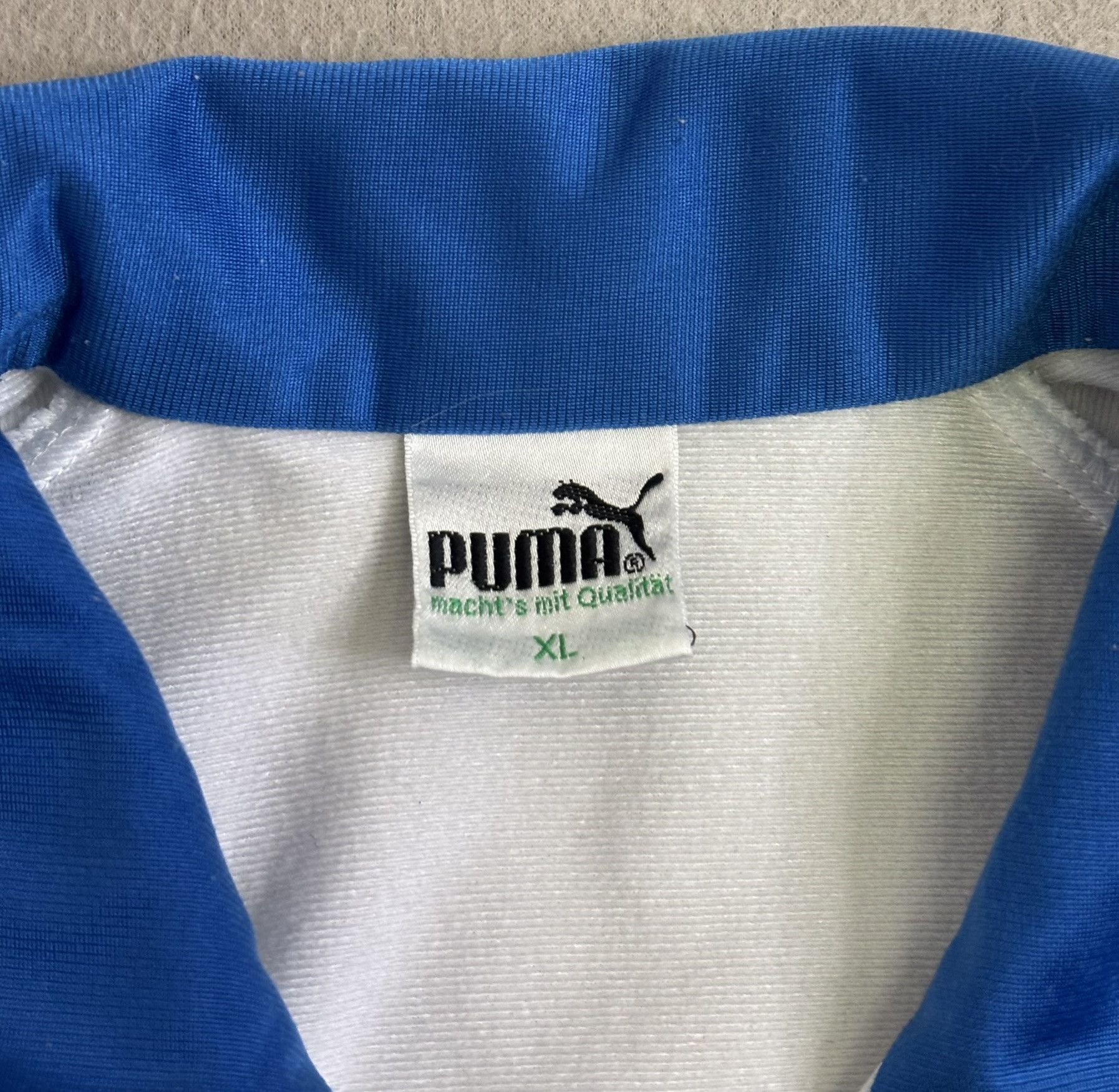 Puma × Vintage Kristianstads FF Puma Football Sweatshirt vintage size XL Size US XL / EU 56 / 4 - 13 Thumbnail