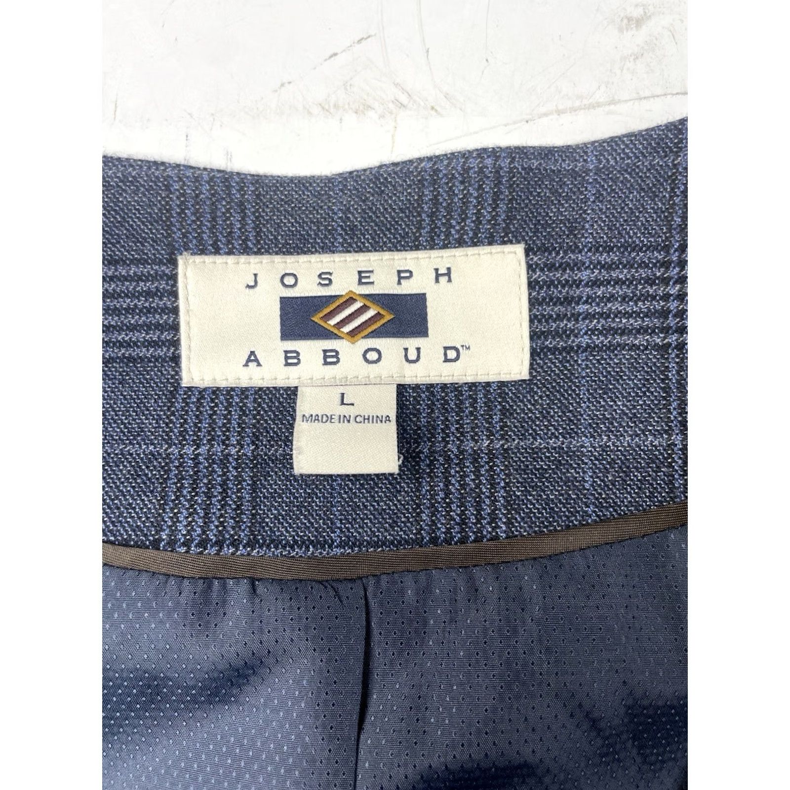 Joseph Abboud Joseph Abboud Vest Waistcoat Blue Plaid 5 Button Suit Vest L Mens Size US L / EU 52-54 / 3 - 2 Thumbnail