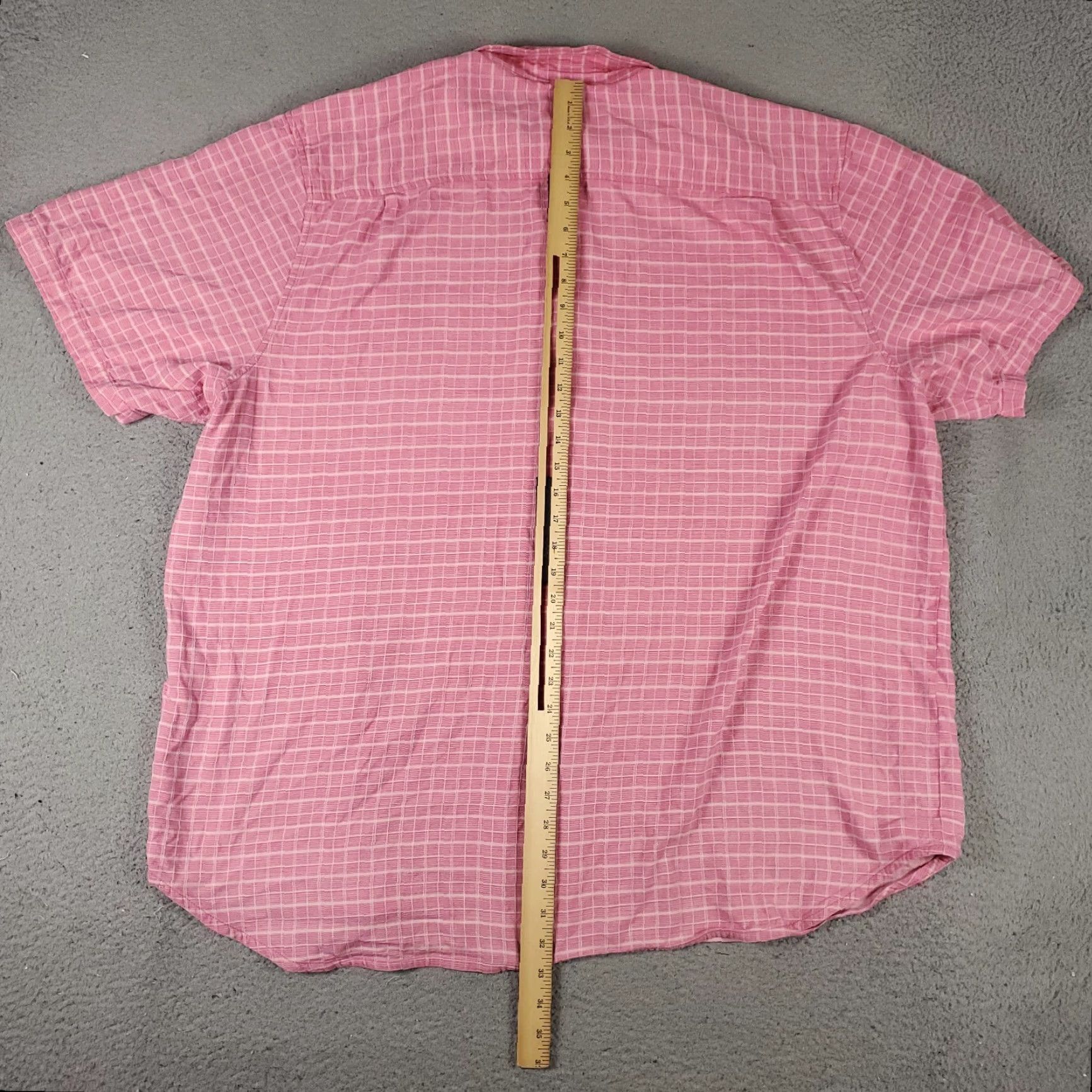 Tommy Bahama Tommy Bahama Shirt Mens 3XLT Pink Plaid Silk Button Up Short Sleeve Size US XXL / EU 58 / 5 - 5 Thumbnail