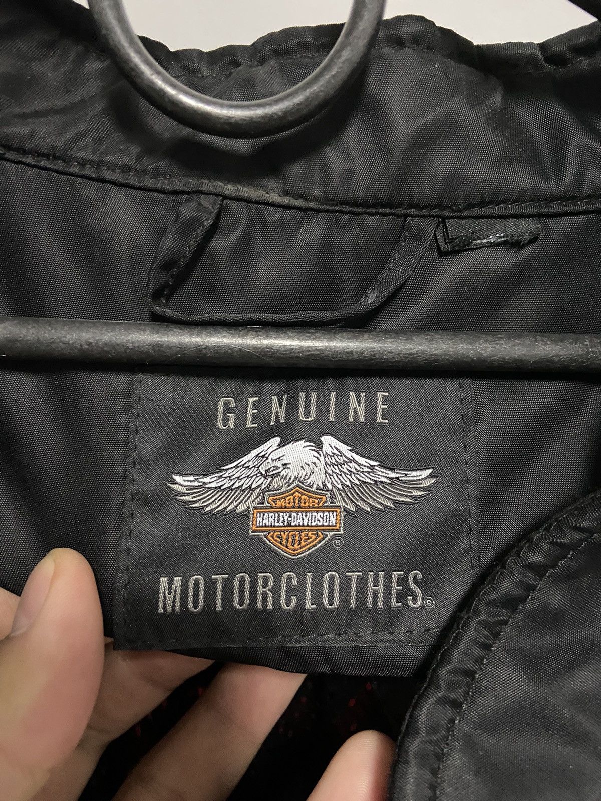 Harley Davidson × Vintage Harley Davidson Moto Racing Jacket Big Logo Vintage Size US XL / EU 56 / 4 - 5 Thumbnail