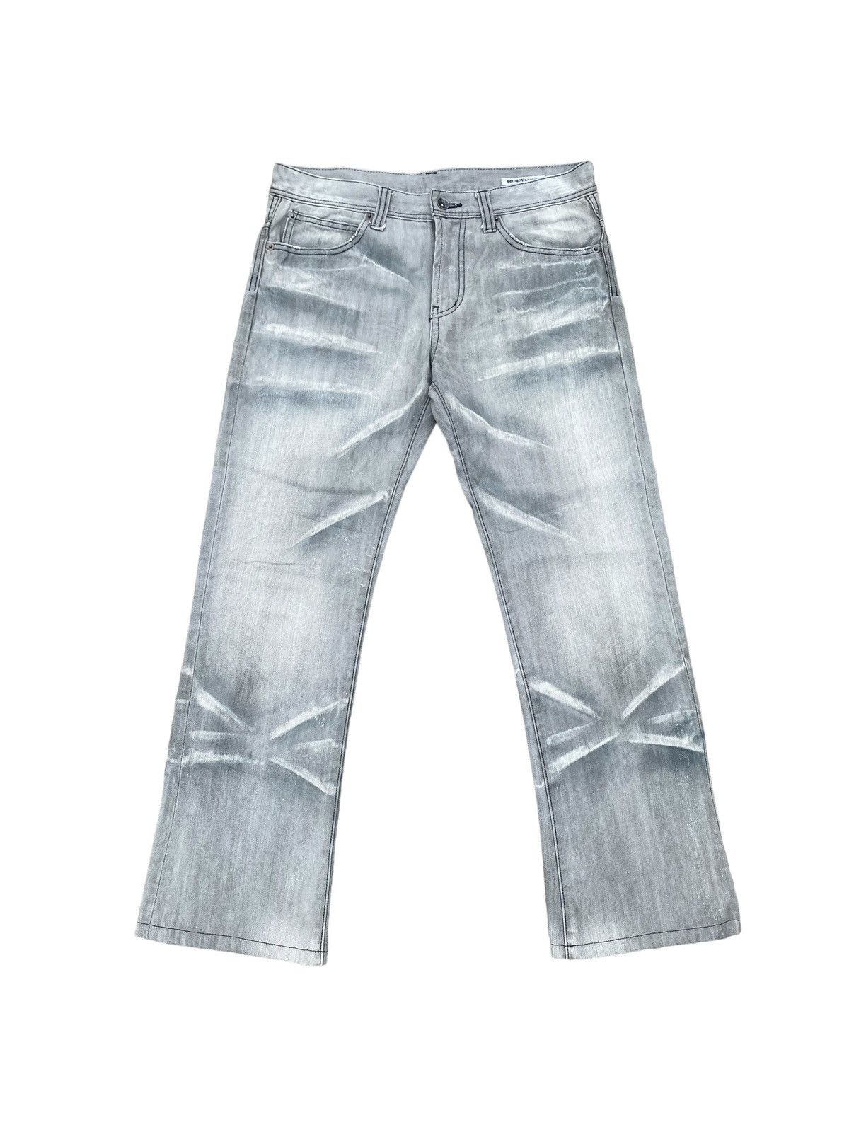 semanticdesign SEMANTIC DESIGN Ankle Jeans Size US 32 / EU 48 - 1 Thumbnail