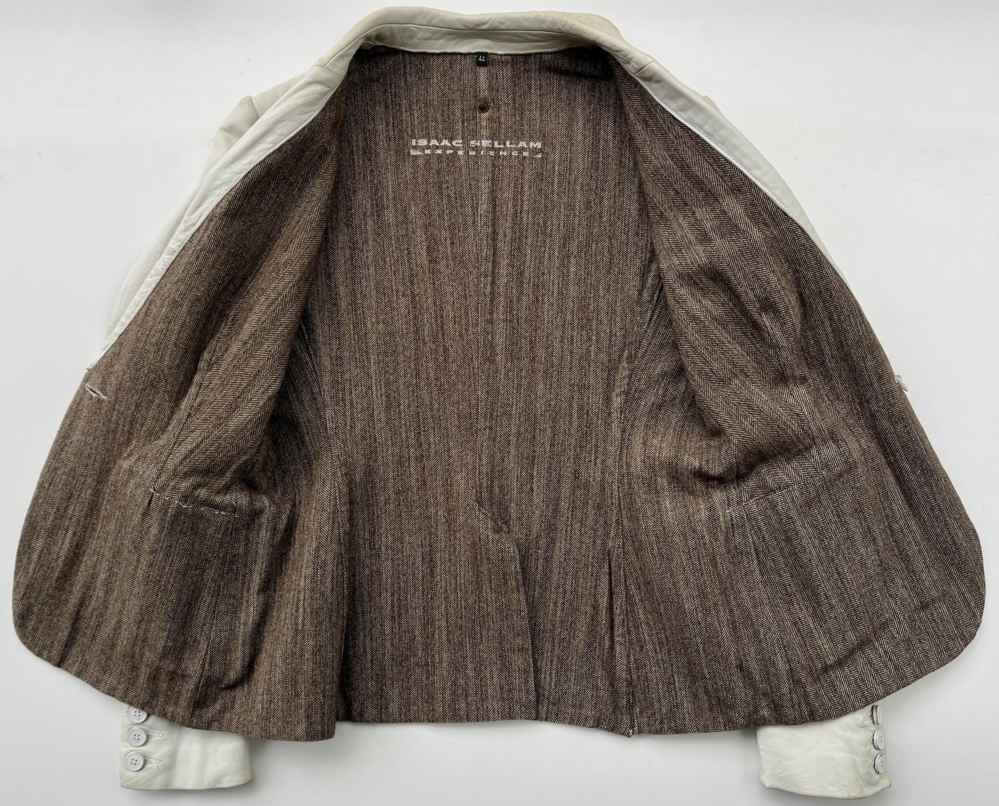Isaac Sellam Experience Isaac Sellam Leather Blazer Size M / US 6-8 / IT 42-44 - 15 Thumbnail