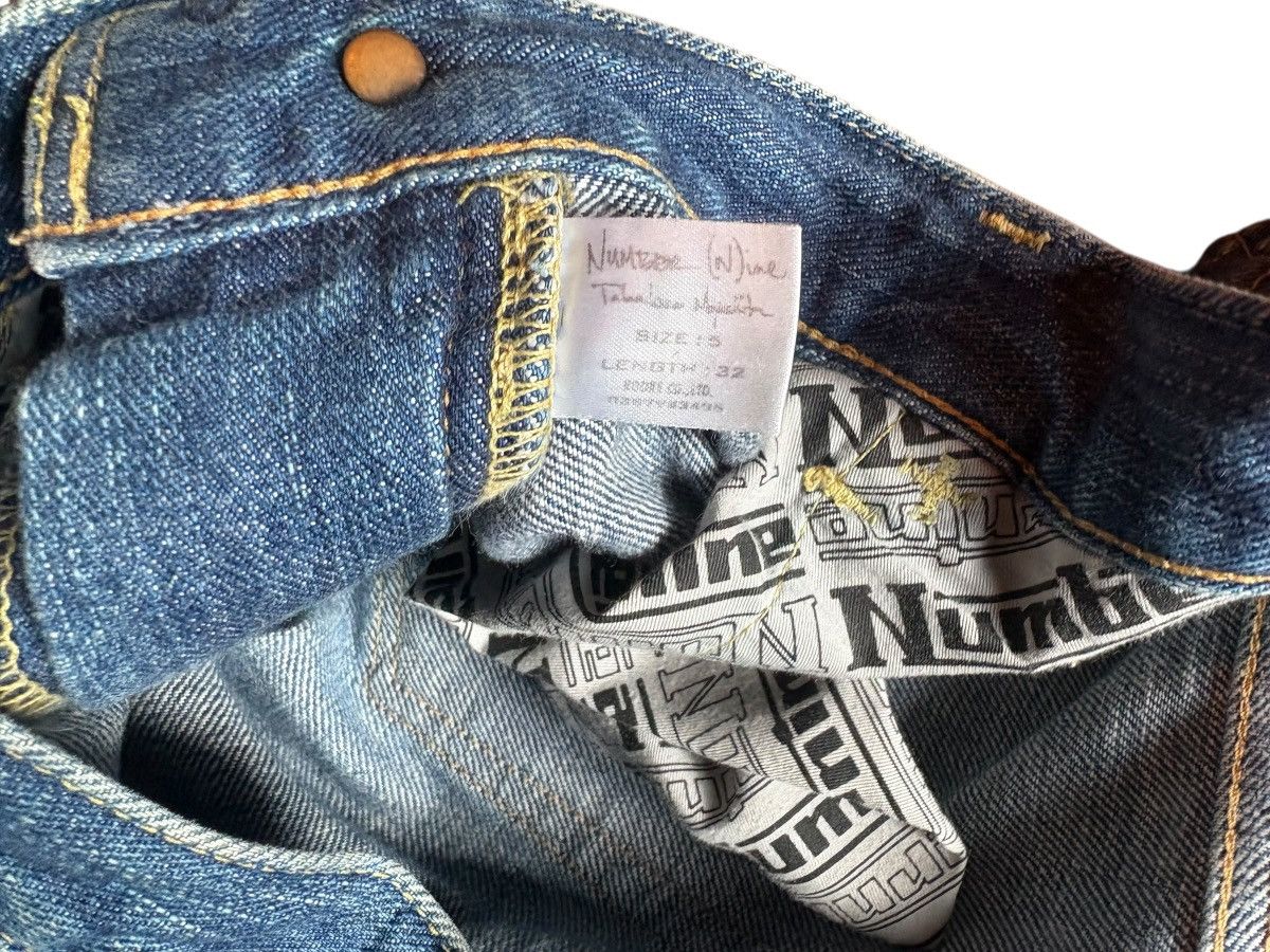 Number (N)ine Number Nine “Touch Me I’m sick” Multi Patch Denim Size US 44 / EU 60 - 3 Thumbnail