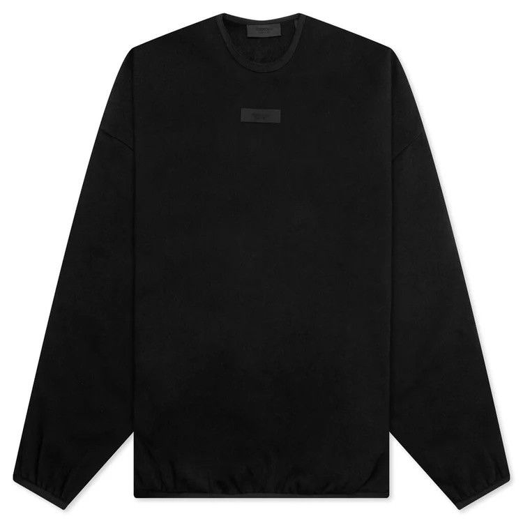 Essentials × Fear of God Essentials Crewneck- Black Size US S / EU 44-46 / 1 - 1 Thumbnail