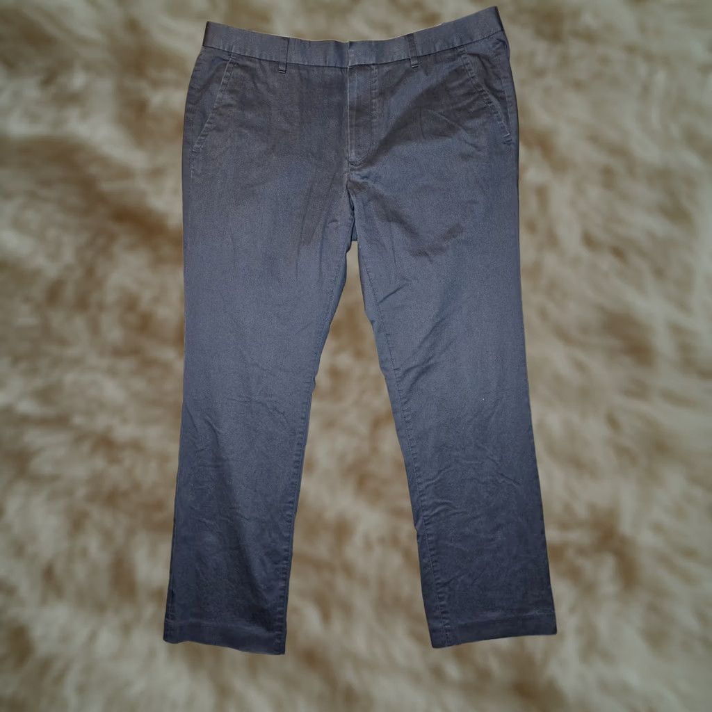 Bonobos Bonobos Monday Pants Men's 36 Slim Navy Blue Straight Leg Casual Workwear Slit/Flat Front Stretch Chino Size US 36 / EU 52 - 1 Thumbnail