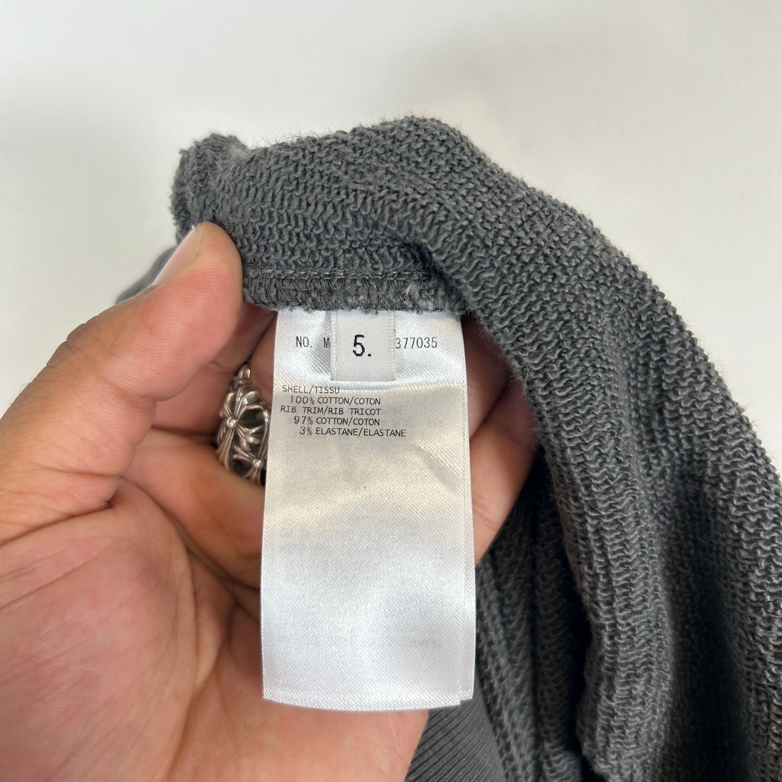 Thom Browne Thom Browne Dark Grey RWB Back Tag Sweatpants Size 5 Size US 38 / EU 54 - 4 Thumbnail