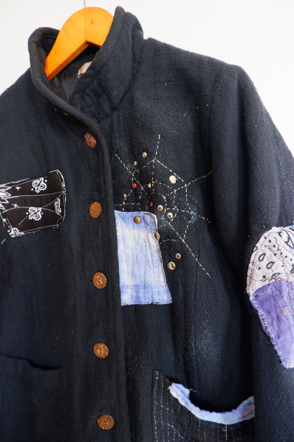 Other Kapital Japan Inspired Patchwork Sashiko Stud Custom Jacket Size US M / EU 48-50 / 2 - 4 Thumbnail
