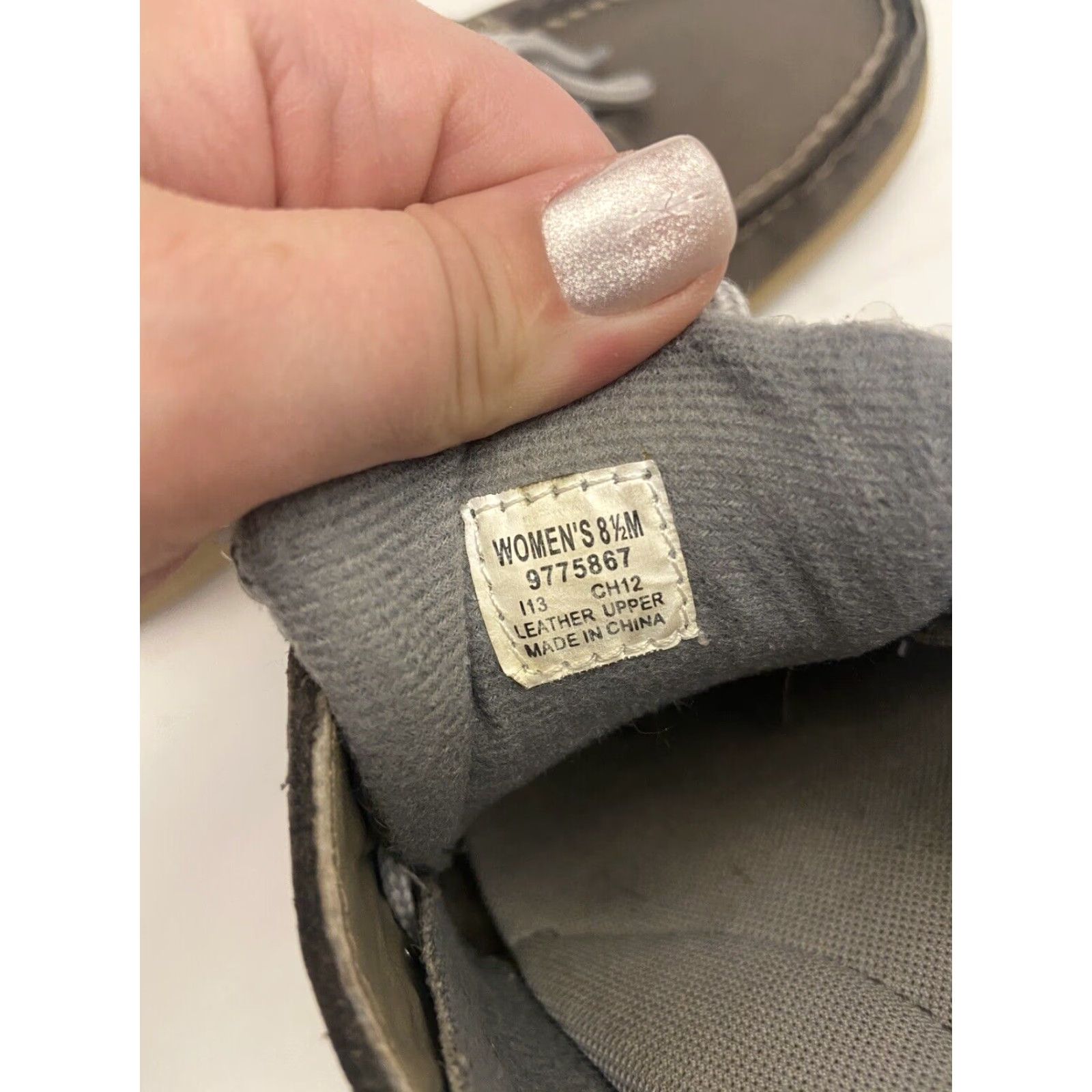 Sperry Sperry Top Sider Women’s 8.5 Brown Slip-On Leather Flat - Womens - Size 8.5 - Brown Sparkly - Top Sider - Sperry Shoes Size M / US 6-8 / IT 42-44 - 6 Thumbnail