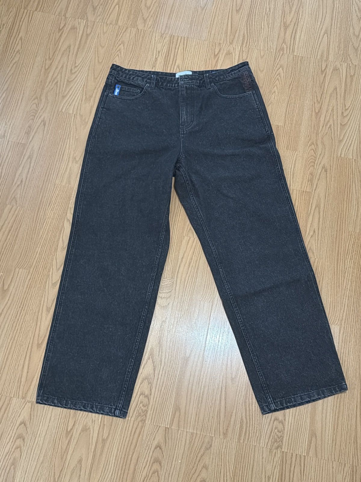 Jiberish Jiberish Relaxed Fit Denim Jeans Black Size US 36 / EU 52 - 1 Thumbnail
