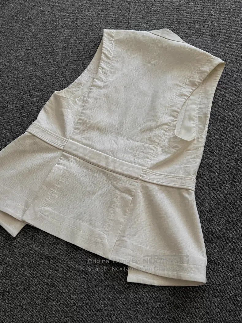 Helmut Lang Helmut Lang Patch leather collar, vest Size S / US 4 / IT 40 - 3 Thumbnail