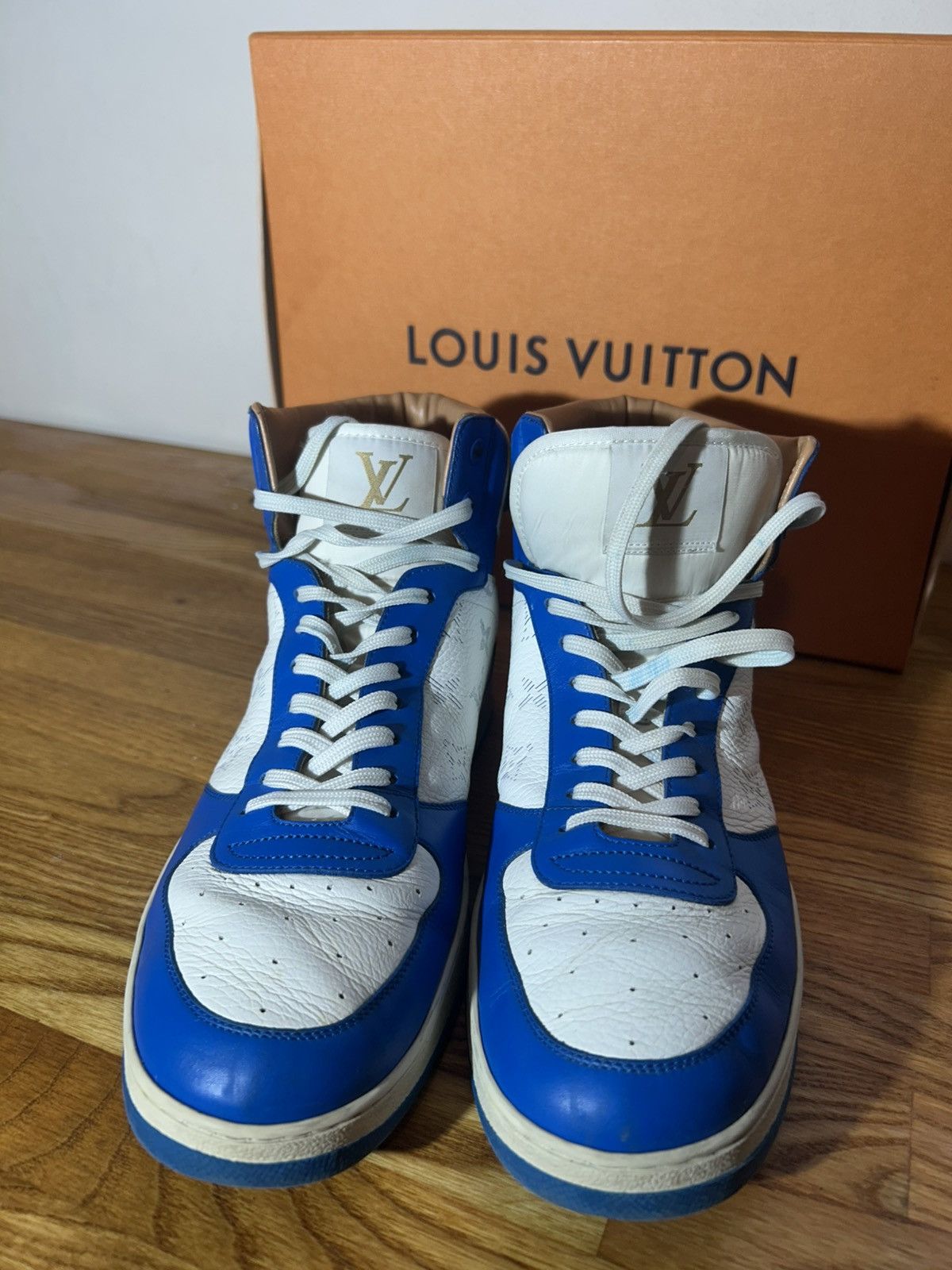 Louis Vuitton Louis Vuitton High Top Sneakers Size US 7.5 / EU 40-41 - 3 Thumbnail