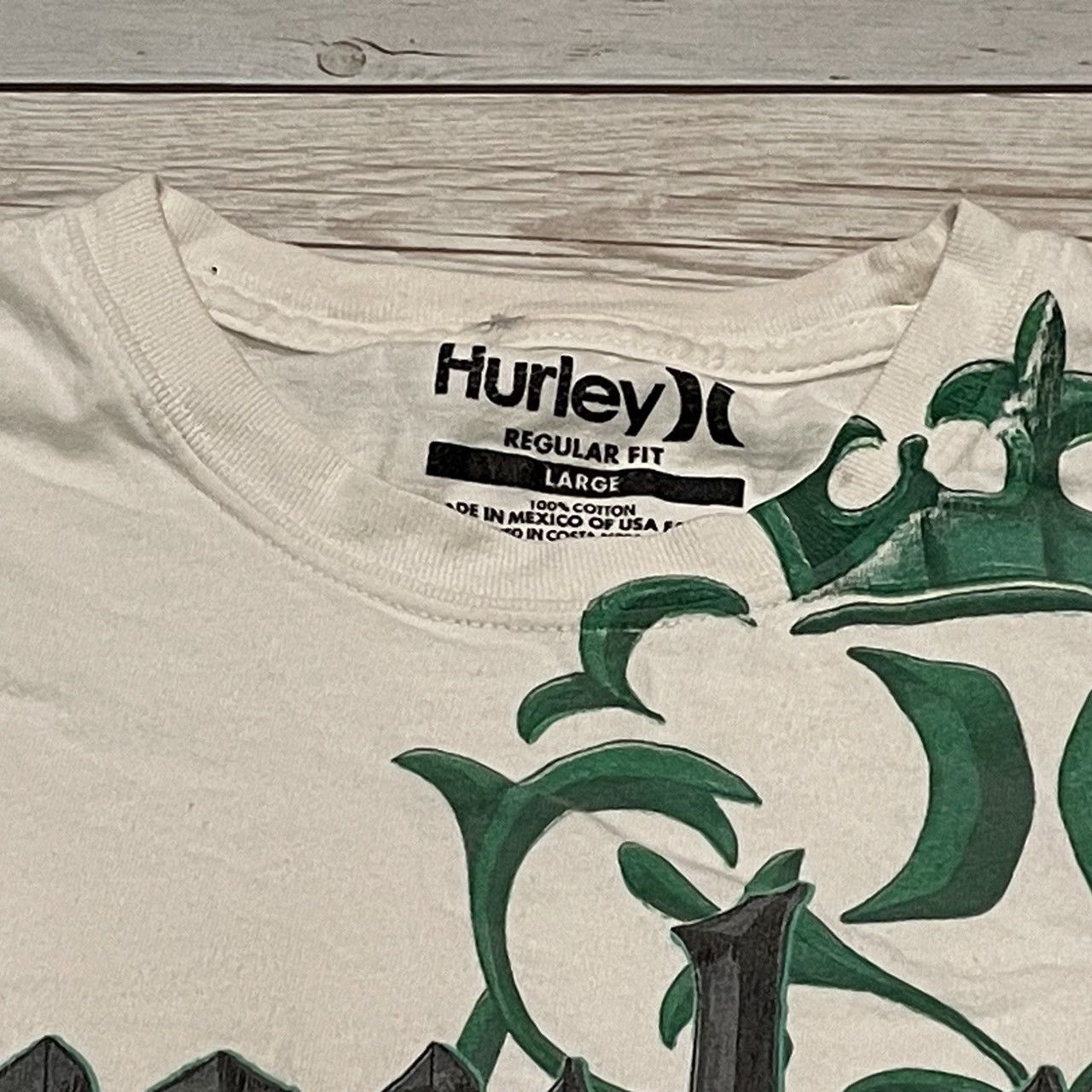 Affliction × Hurley × Tapout Rare Hurley Wings Cross Tee Y2K Affliction Style Size US L / EU 52-54 / 3 - 3 Thumbnail