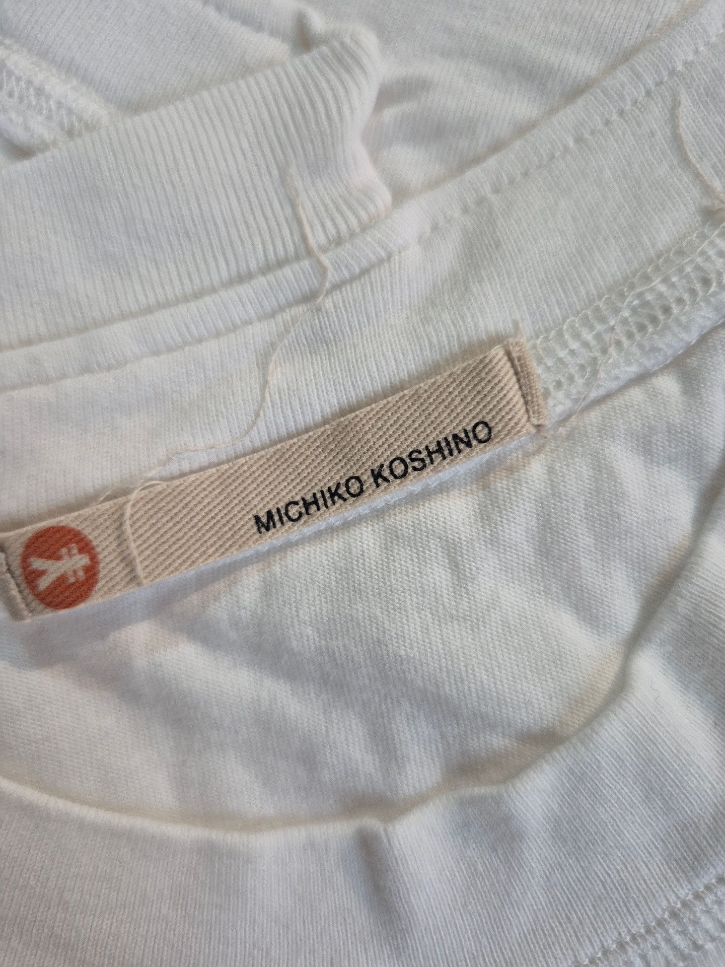 Michiko Koshino White Deconstructed Top – Michiko Koshino London -RARE Size S / US 4 / IT 40 - 6 Thumbnail